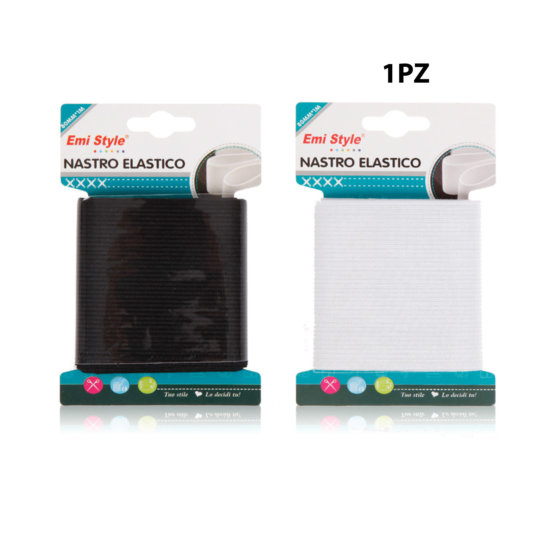 NASTRO ELASTICO 80MM*1MEmi Style