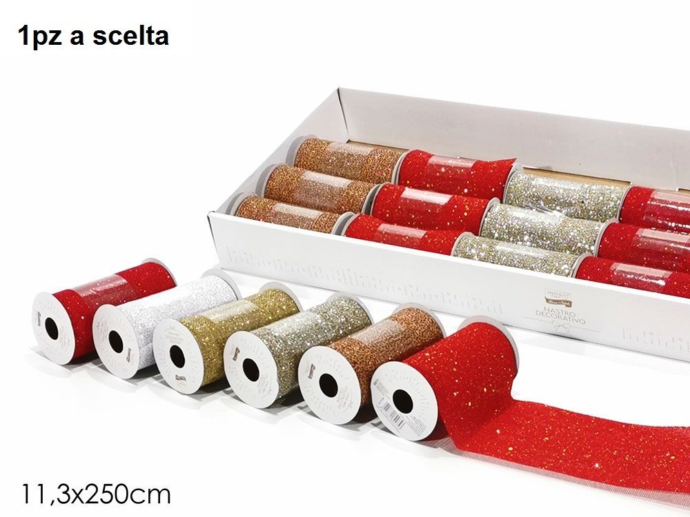 ROTOLO NASTRO 11.3X250CM 6ASS DISPLHappy Casa