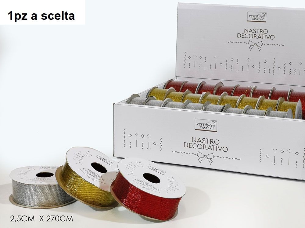 ROTOLO NASTRO 2.7MT 3ASS.Happy Casa