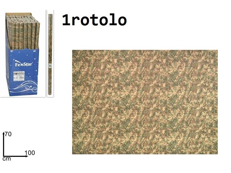 ROTOLO CARTA ROCCIA 70*100 STAMPATODue Esse