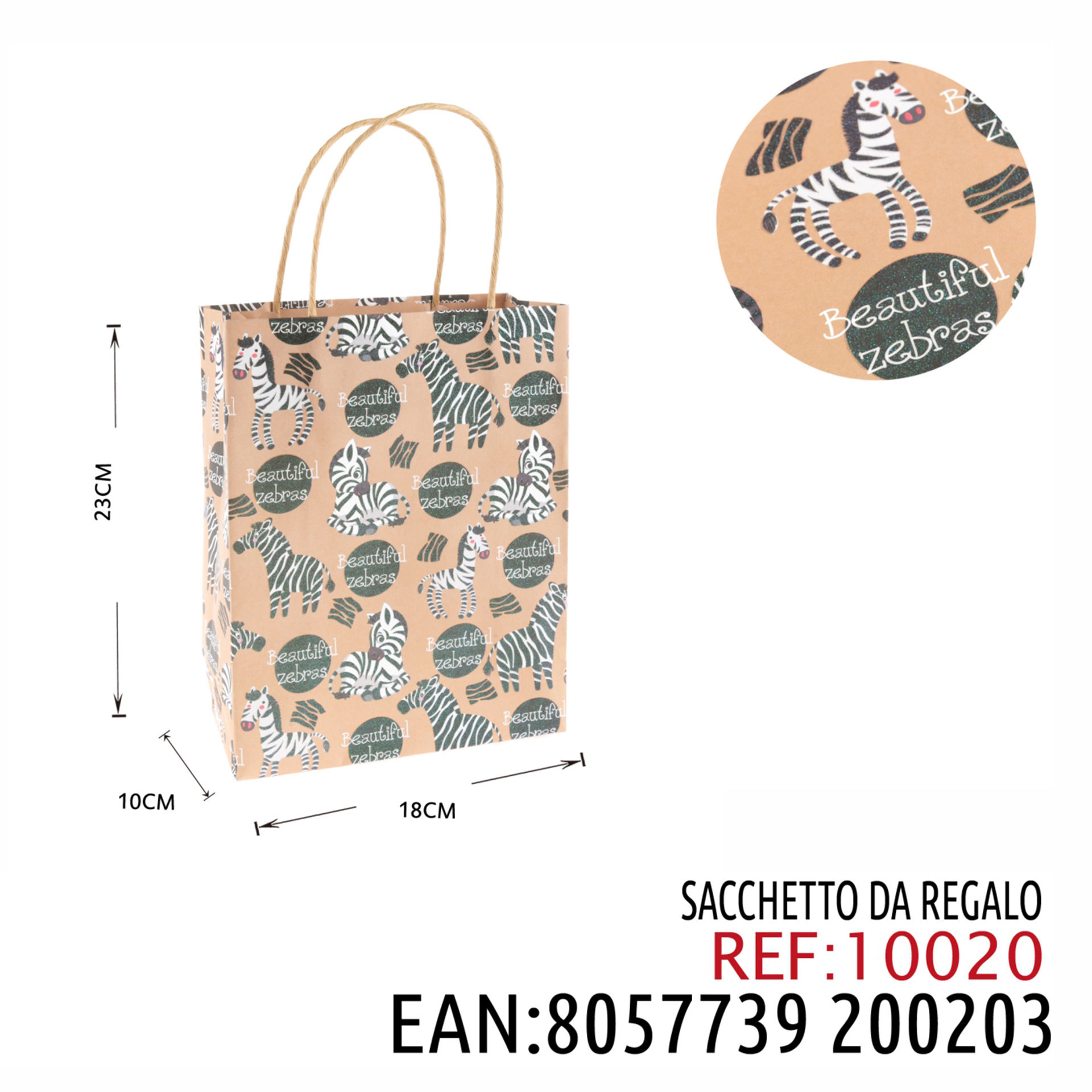 BORSA REGALO 23*18*8CMDz