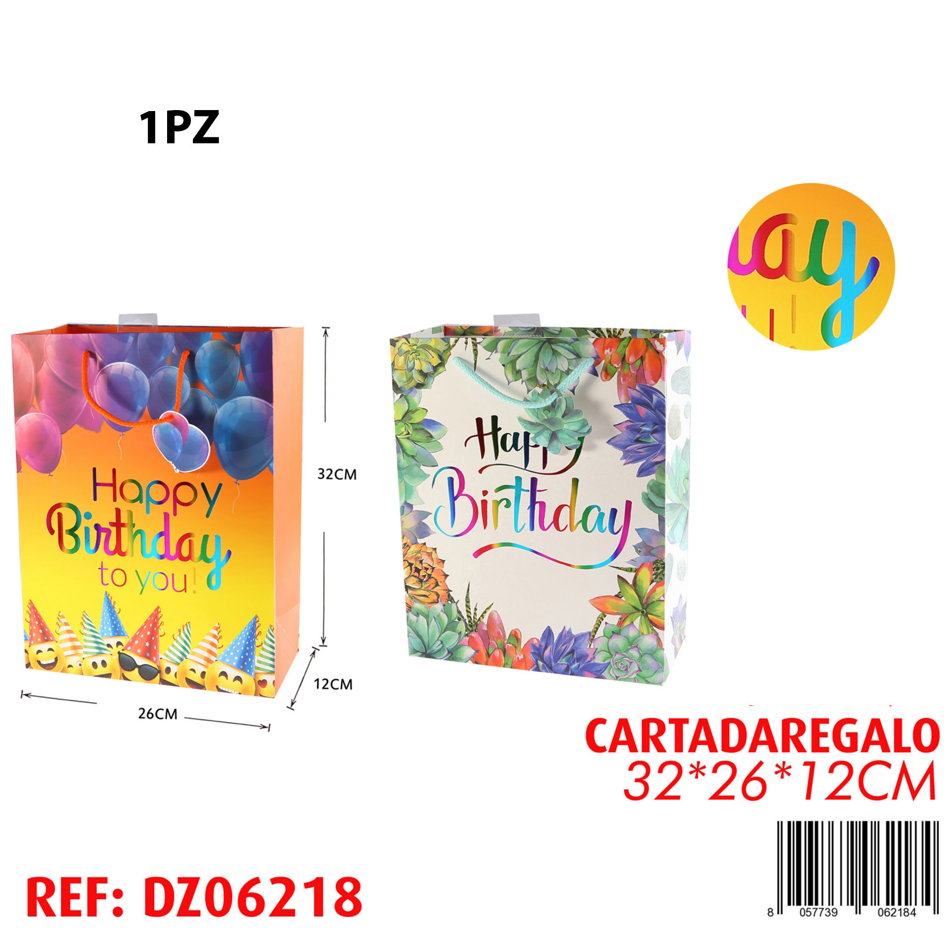 SACCHETTO DA REGALO 32*26*12CMDz