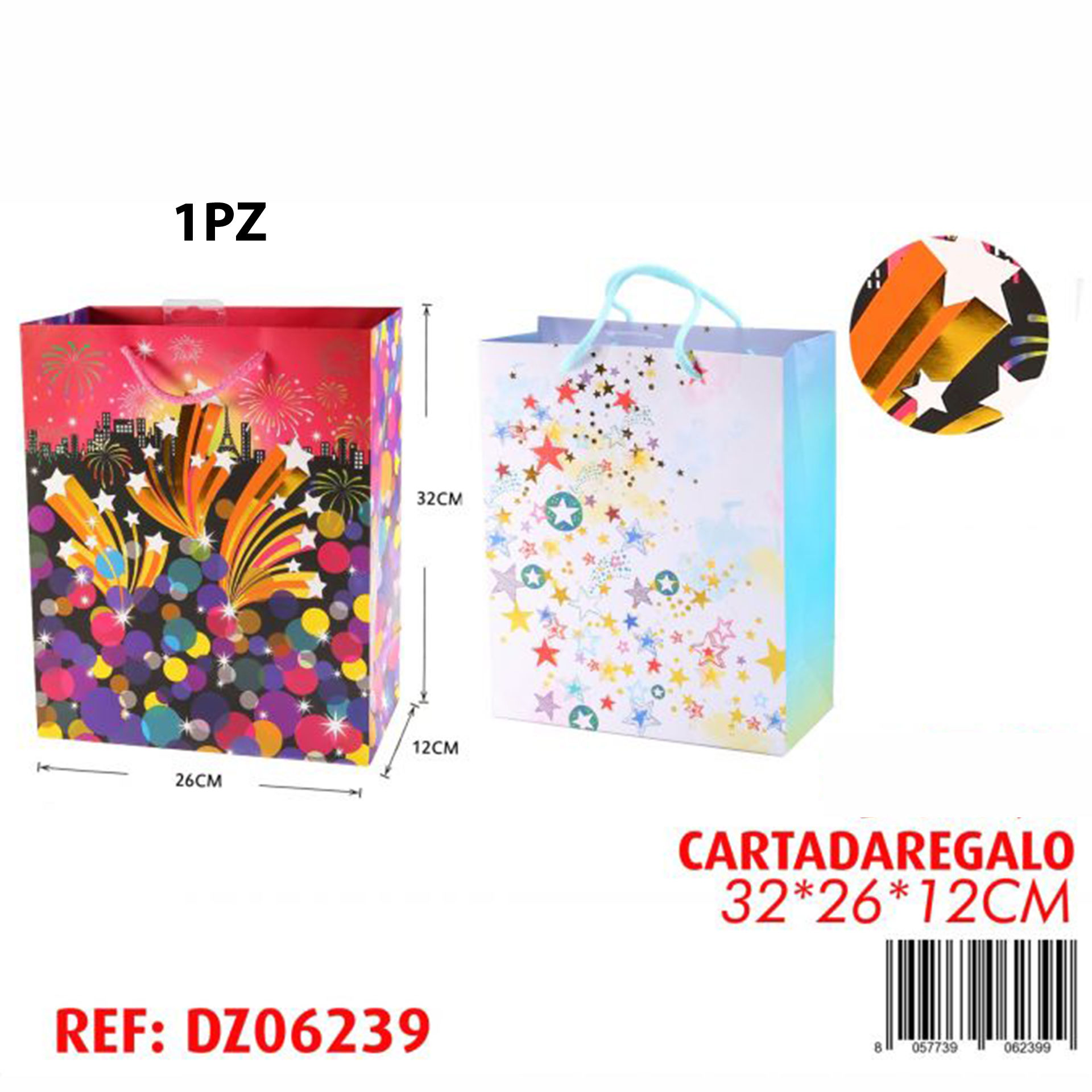 SACCHETTO DA REGALO 32*26*12CMDz