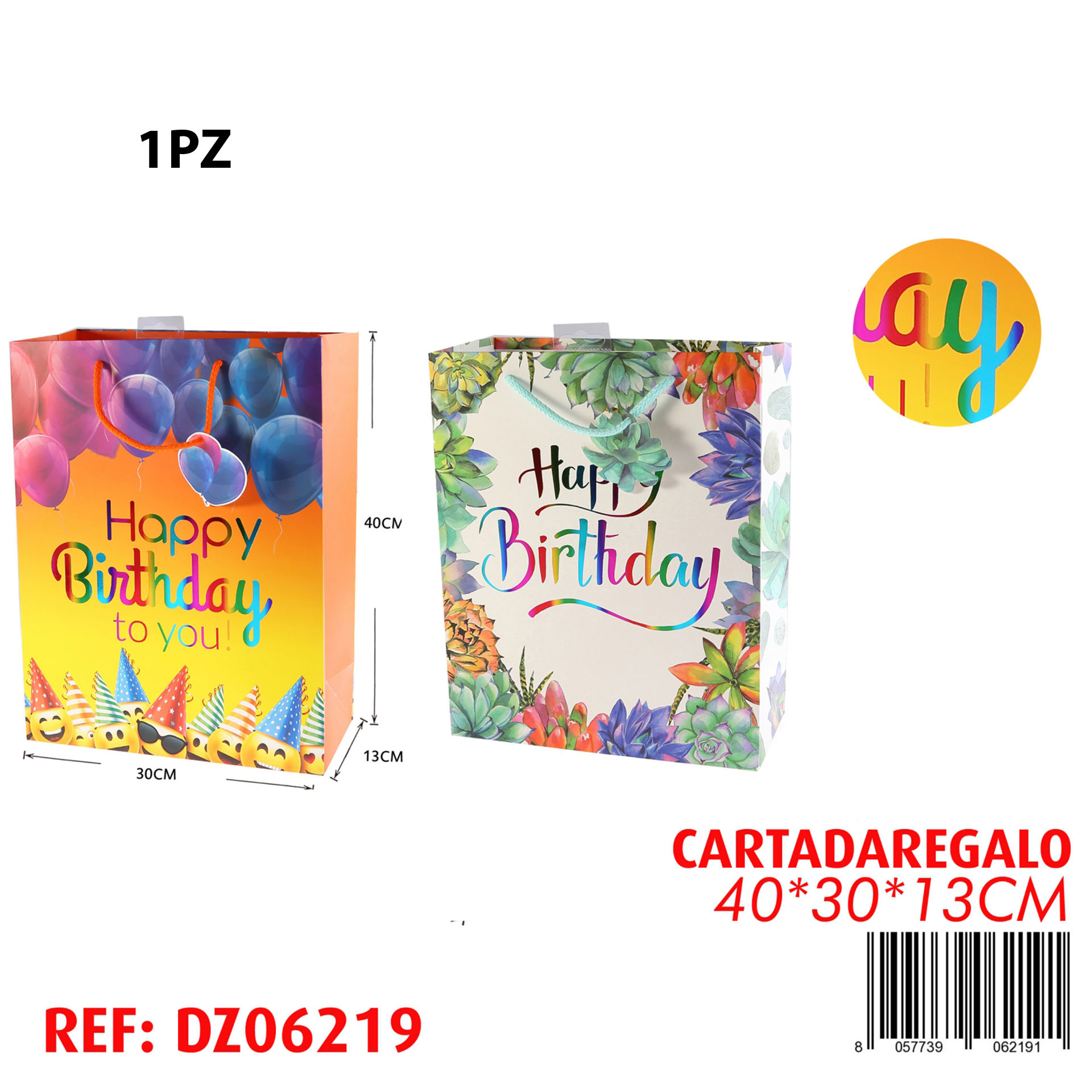 SACCHETTO DA REGALO 40*30*13CMDz