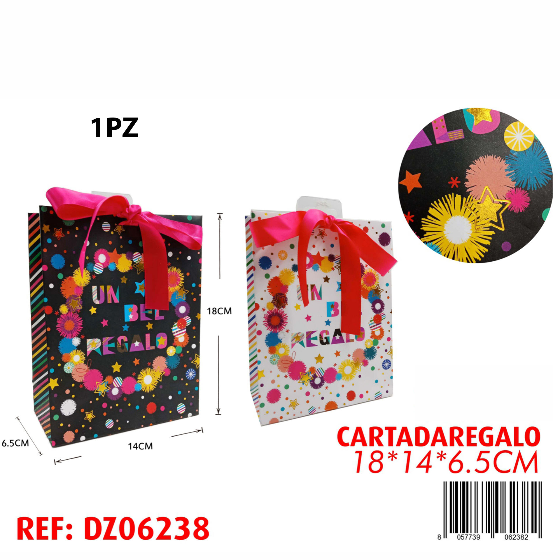 SACCHETTO REGALO 18*14*6.5CMDz