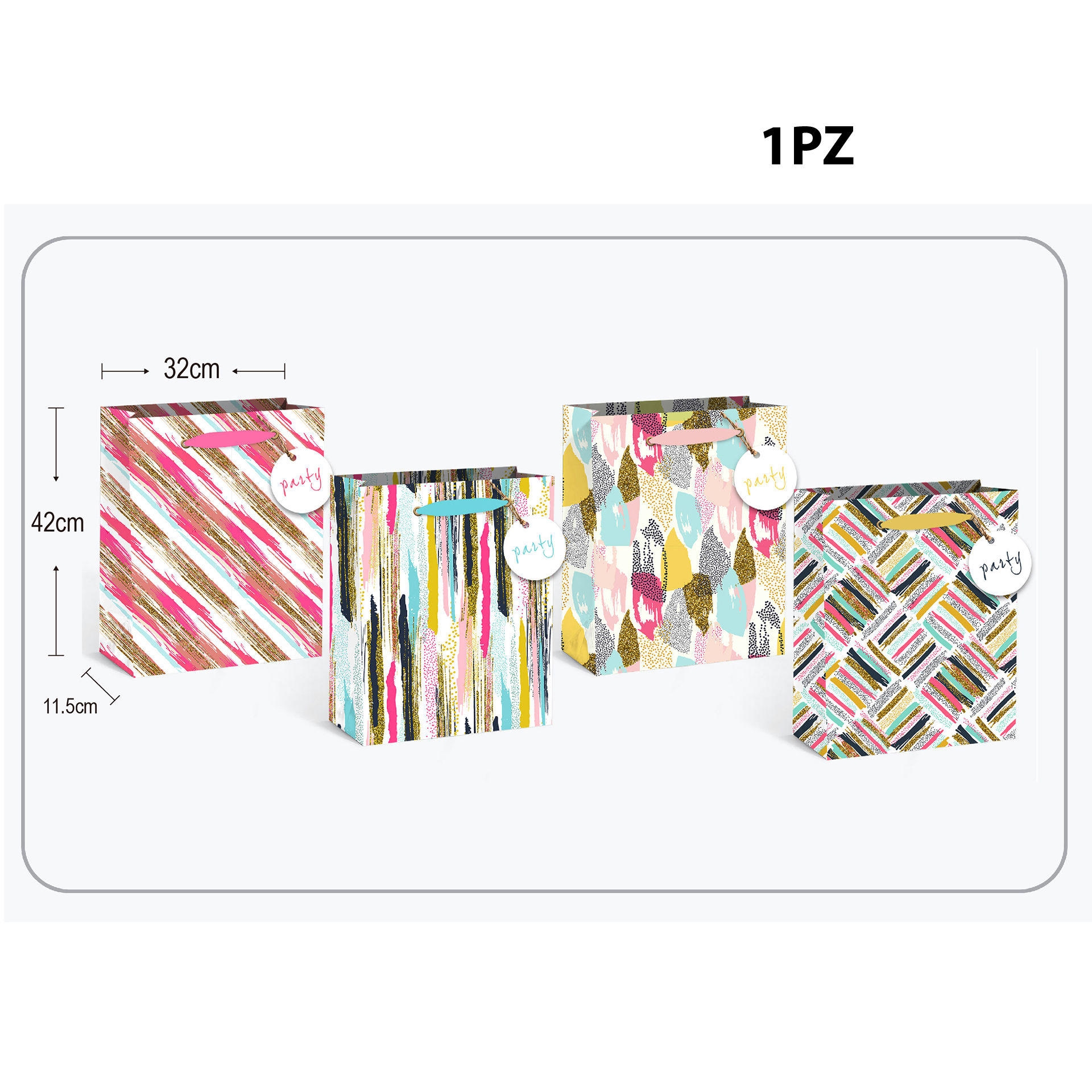 BORSA DA REGALO IN CARTA 42*32*11,5HQ