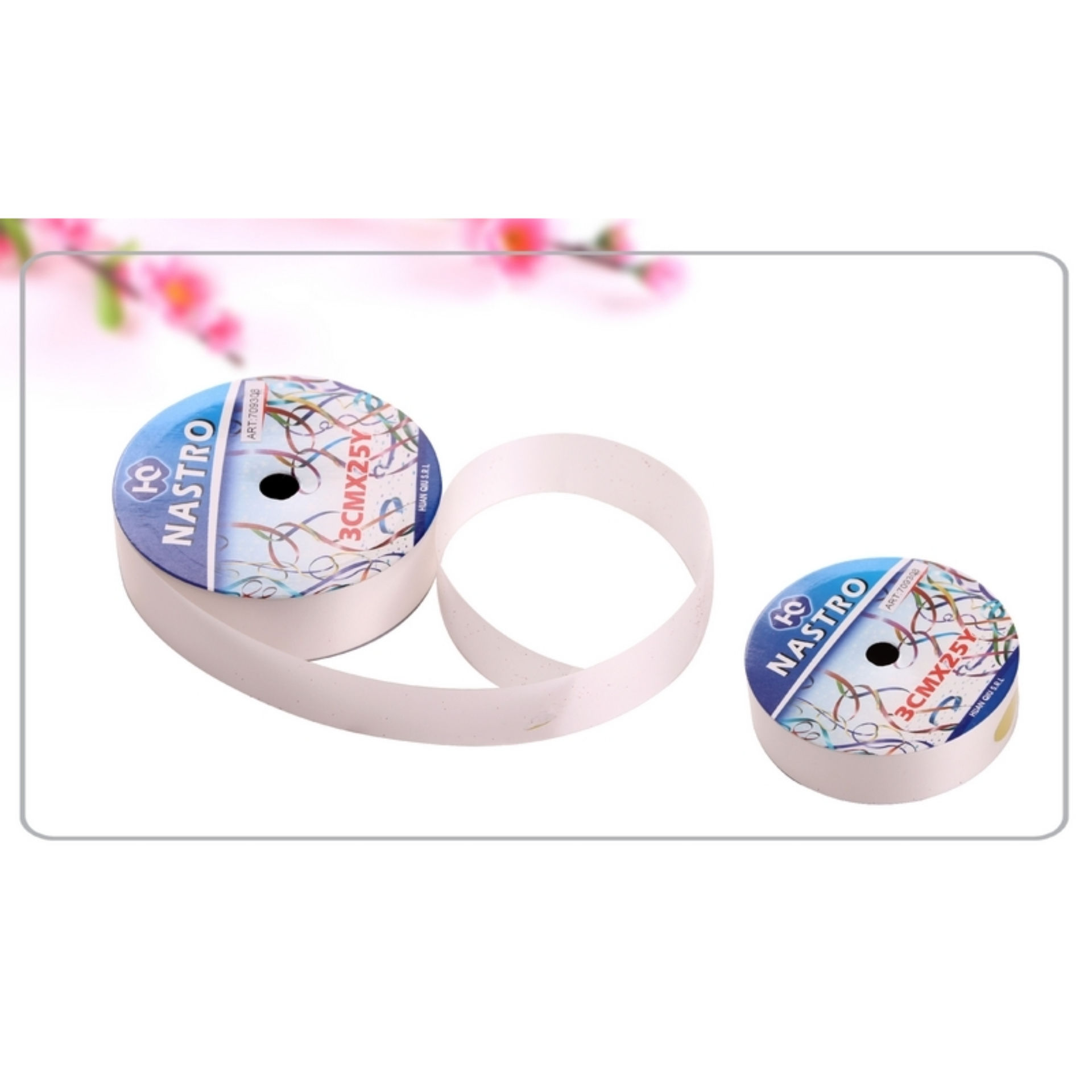 NASTRO 3CM*25Y BIANCOHQ