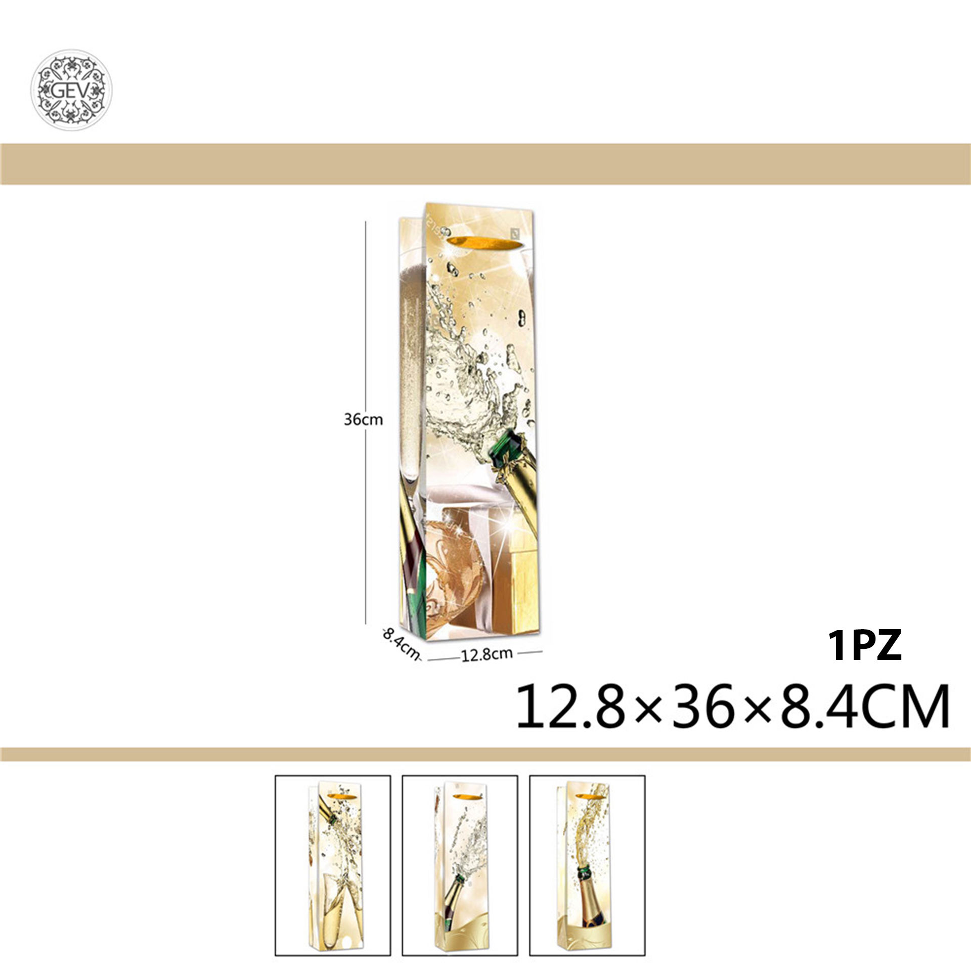 BUSTA DA REGALO 12.8*36*8.4CMGev