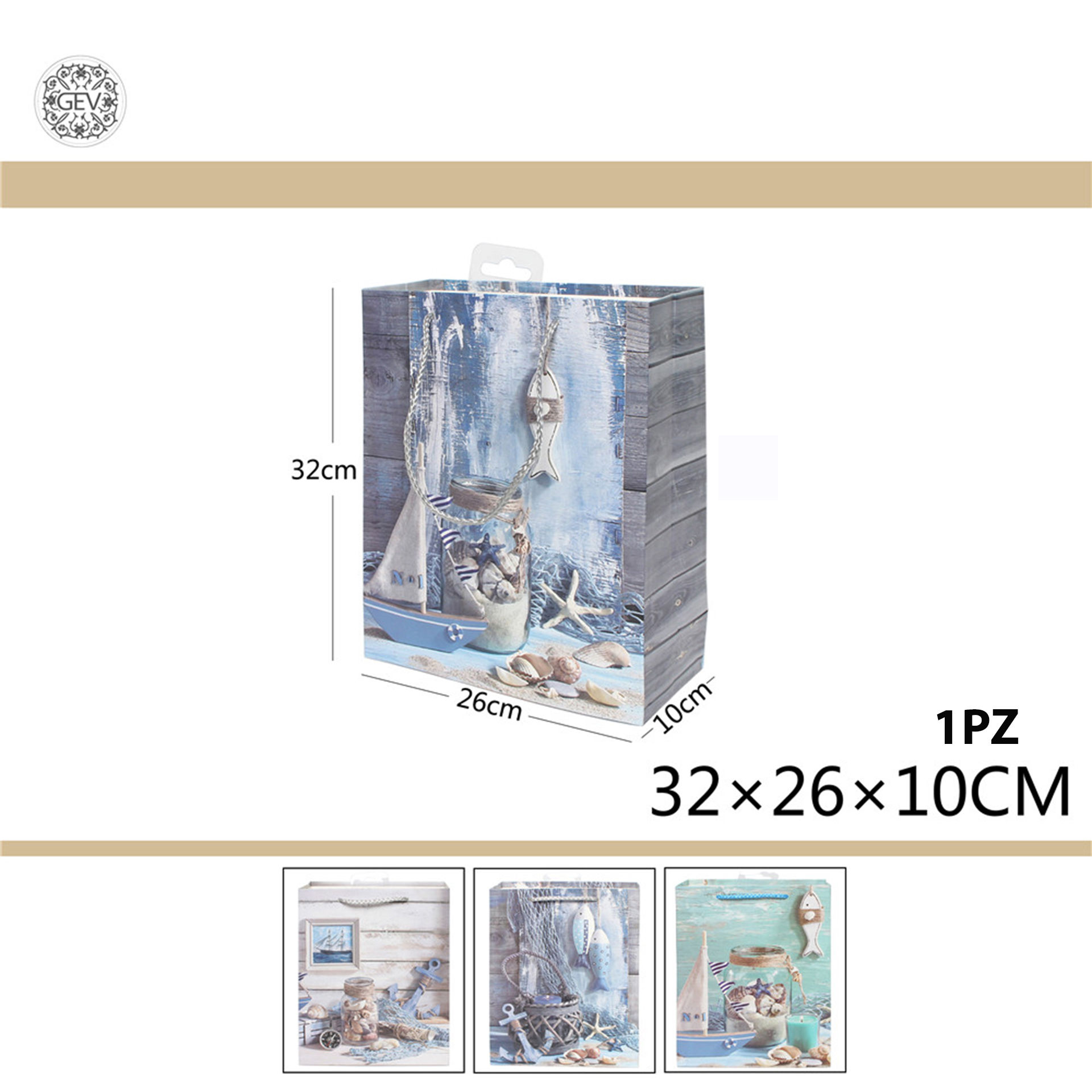 BUSTA DA REGALO 26*32*10.5Gev