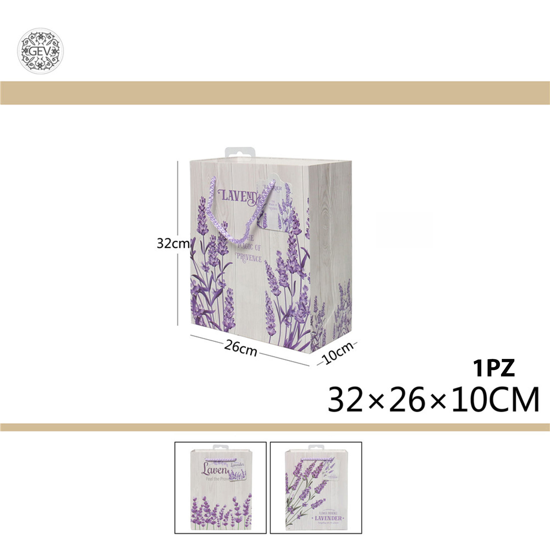 BUSTA REGALO 32*26*10CMGev