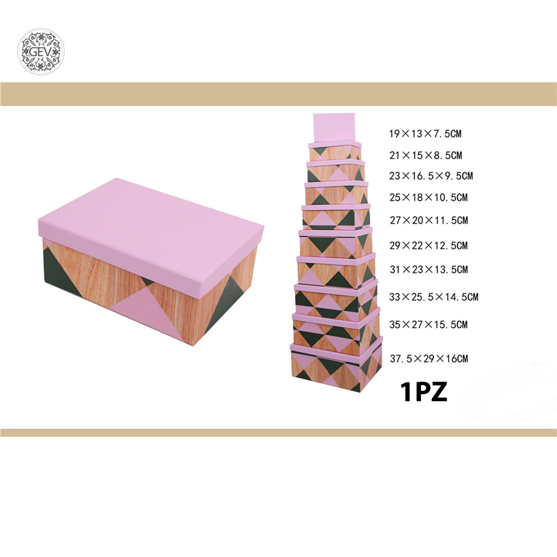 SCATOLE DA REGALO 10PZGev