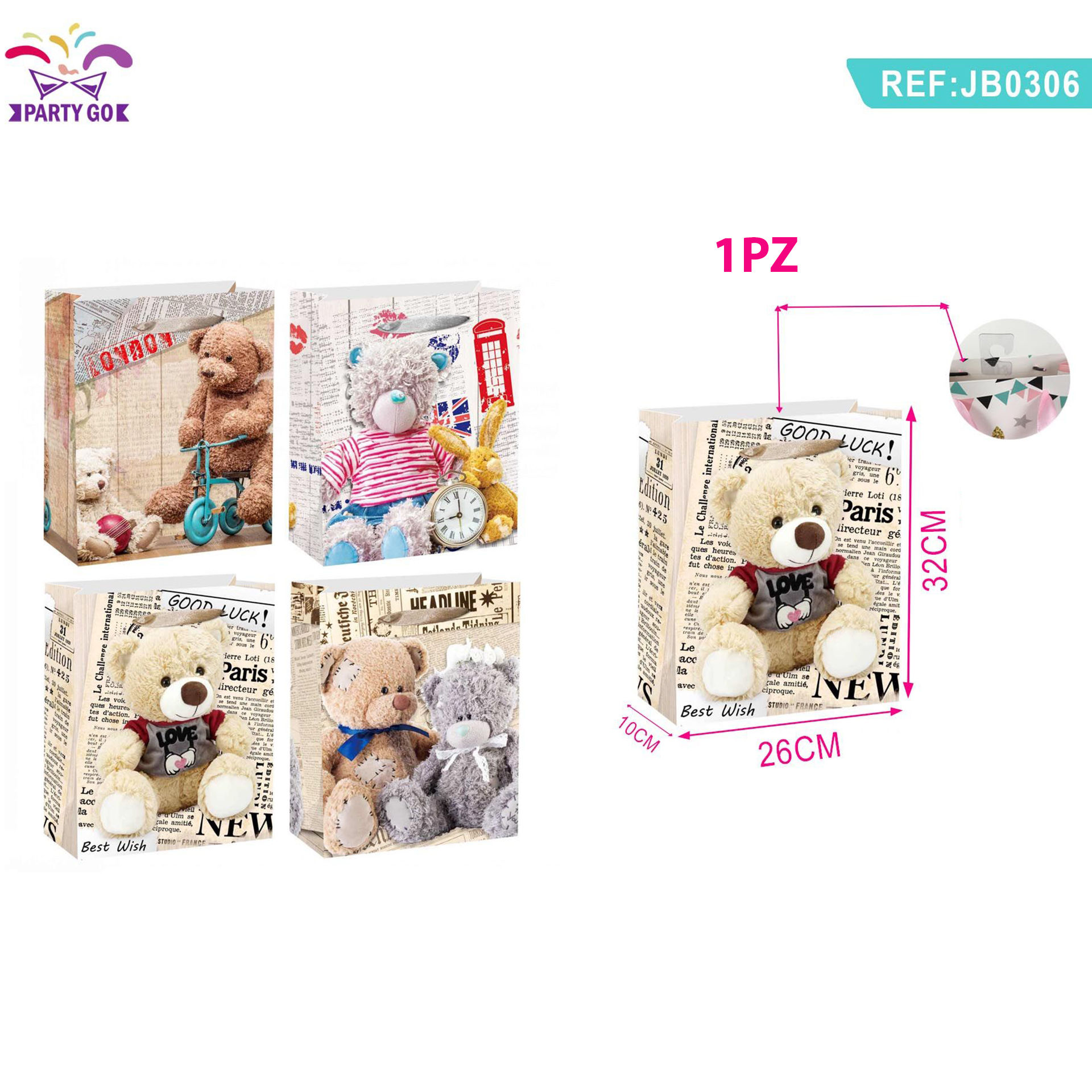 SACCHETTO DA REGALOParty Go