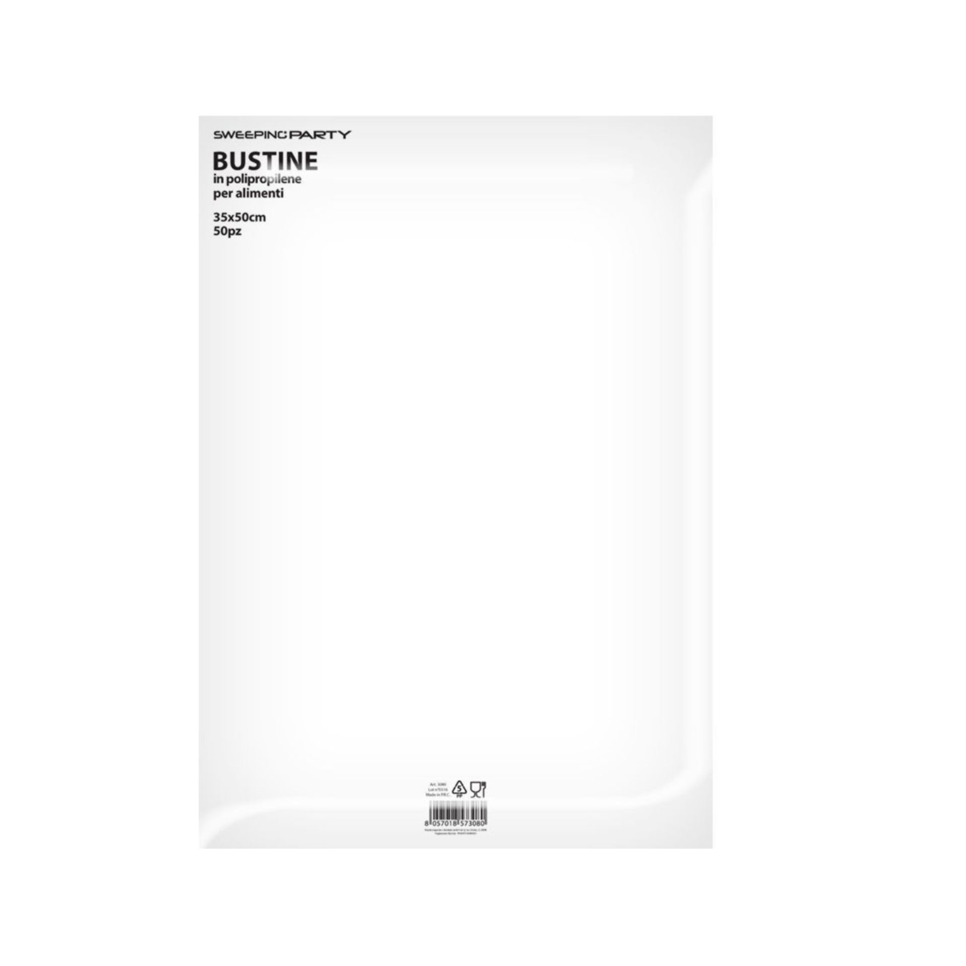 BUSTINE PER ALIMENTI 50PZ 35X50Sweeping Party