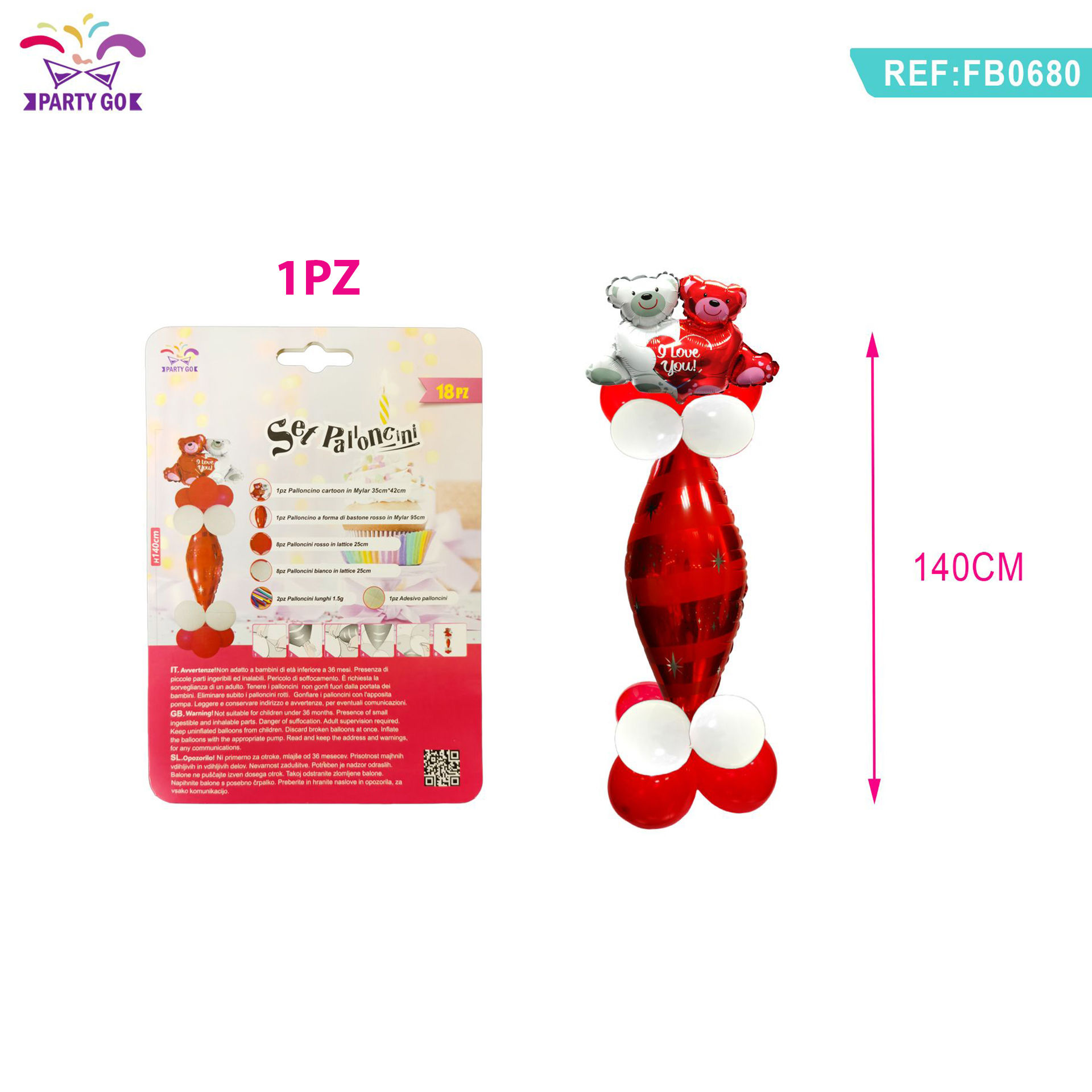 SET PALLONCINIParty Go