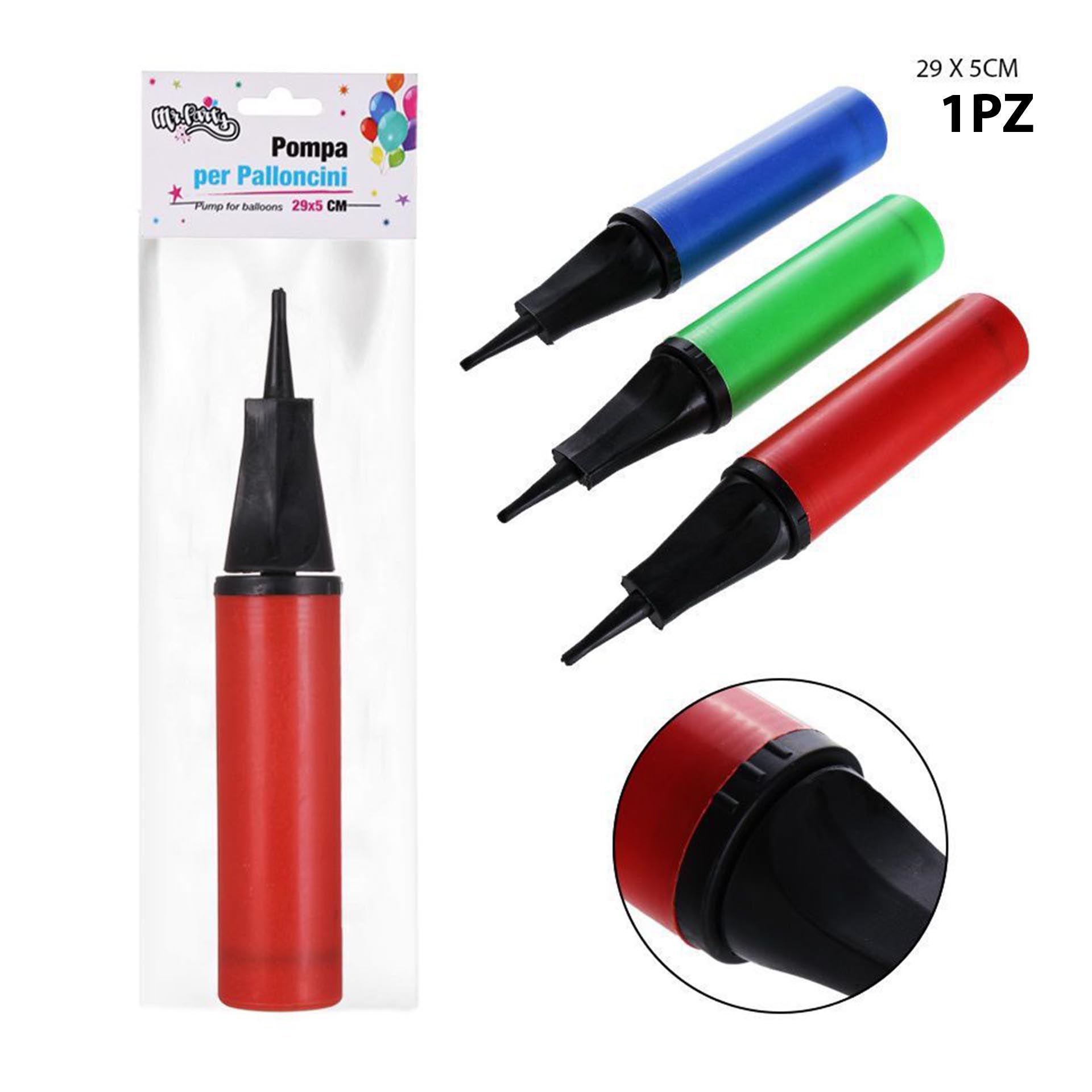 MR.PARTY POMPA PALLONCINI 29X5CMDc