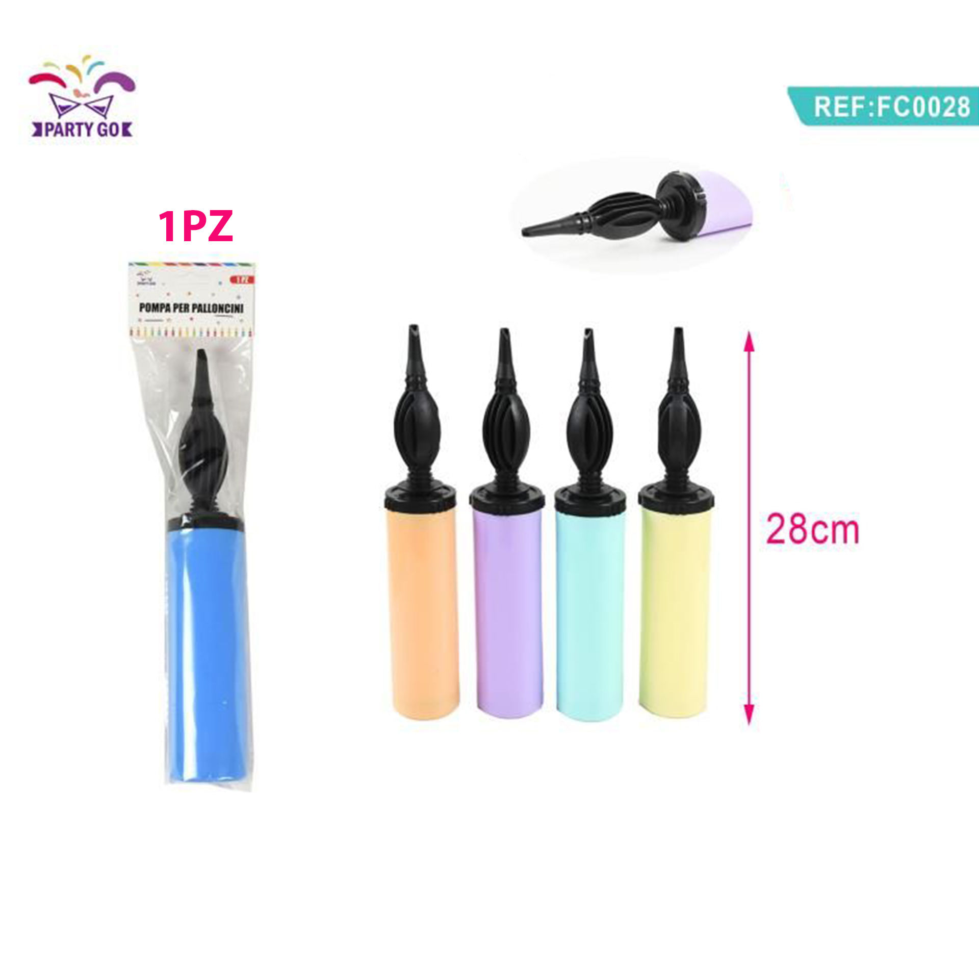 POMPA 5X28CMParty Go