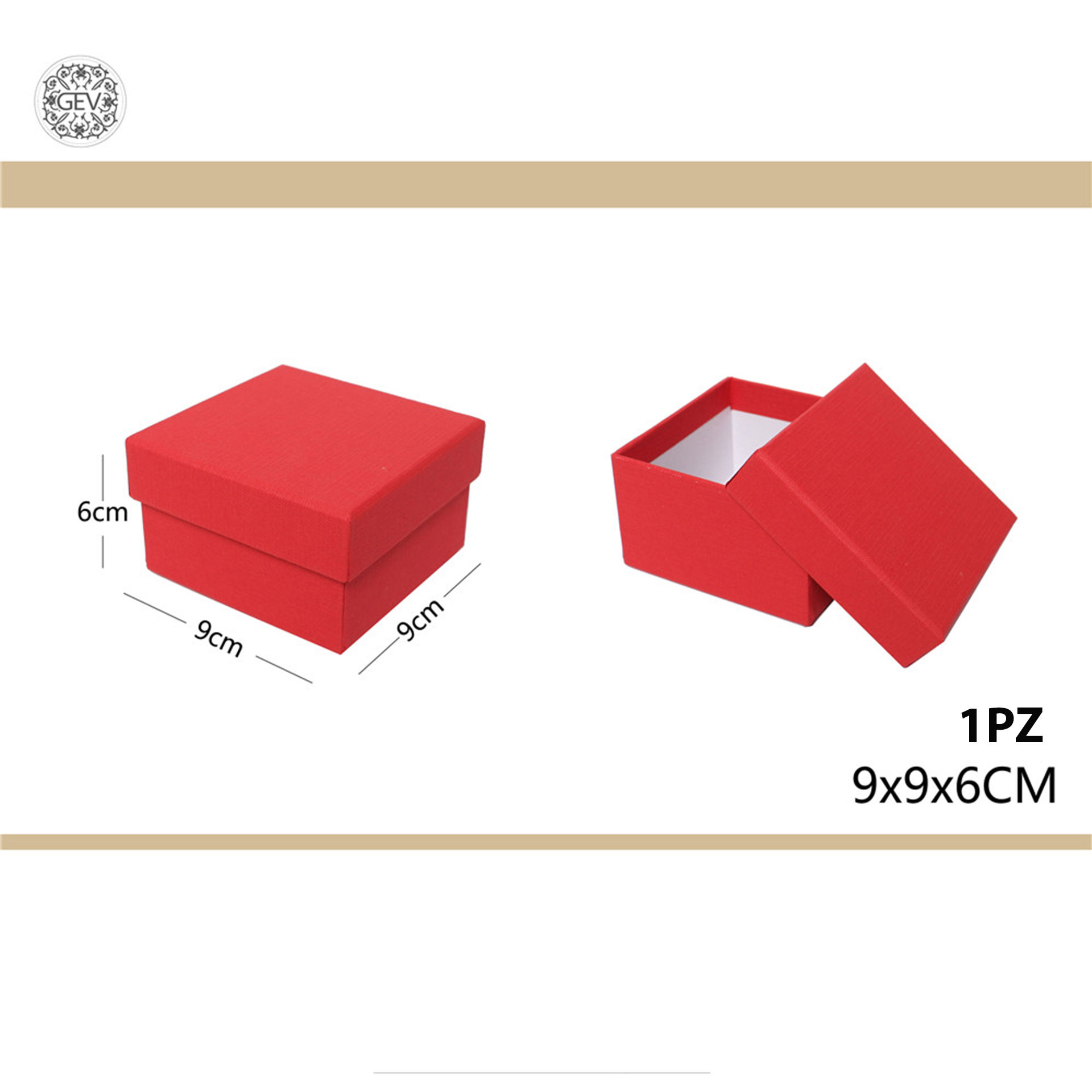 SCATOLA DA REGALO 9*9*6Gev