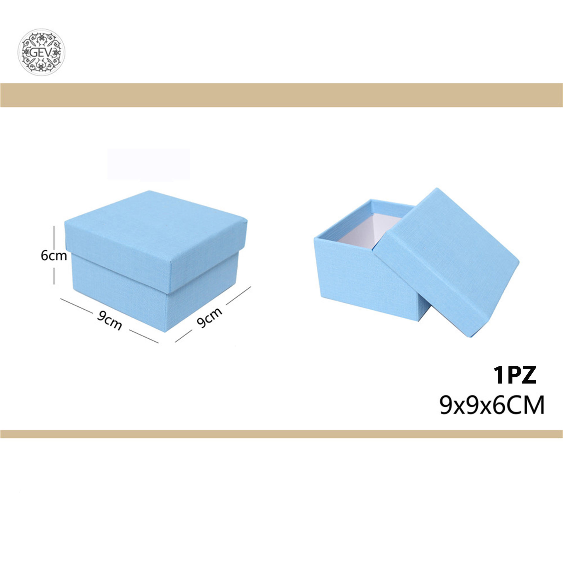 SCATOLA DA REGALO 9*9*6Gev