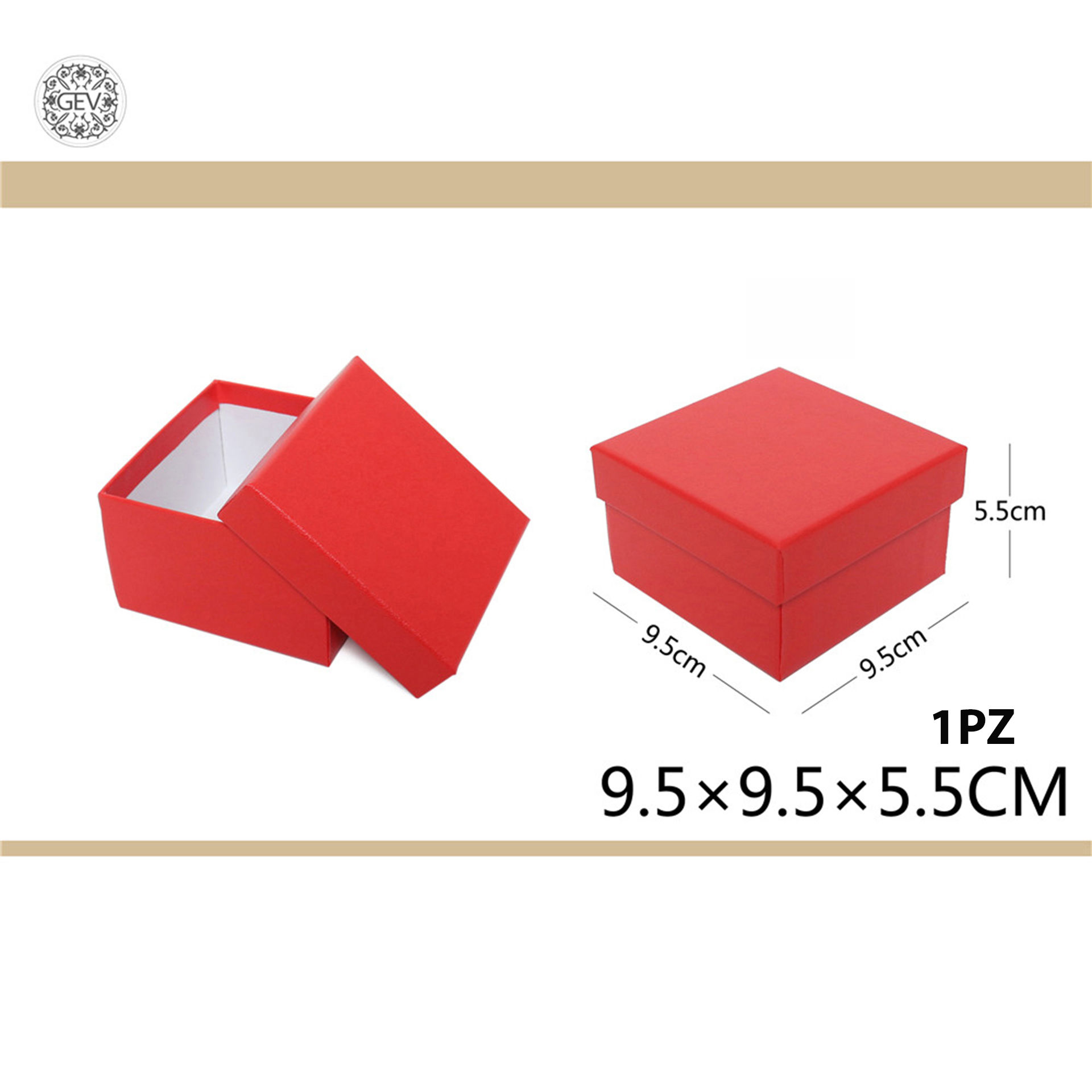 SCATOLA DA REGALO 9.5*9.5*5.5CMGev