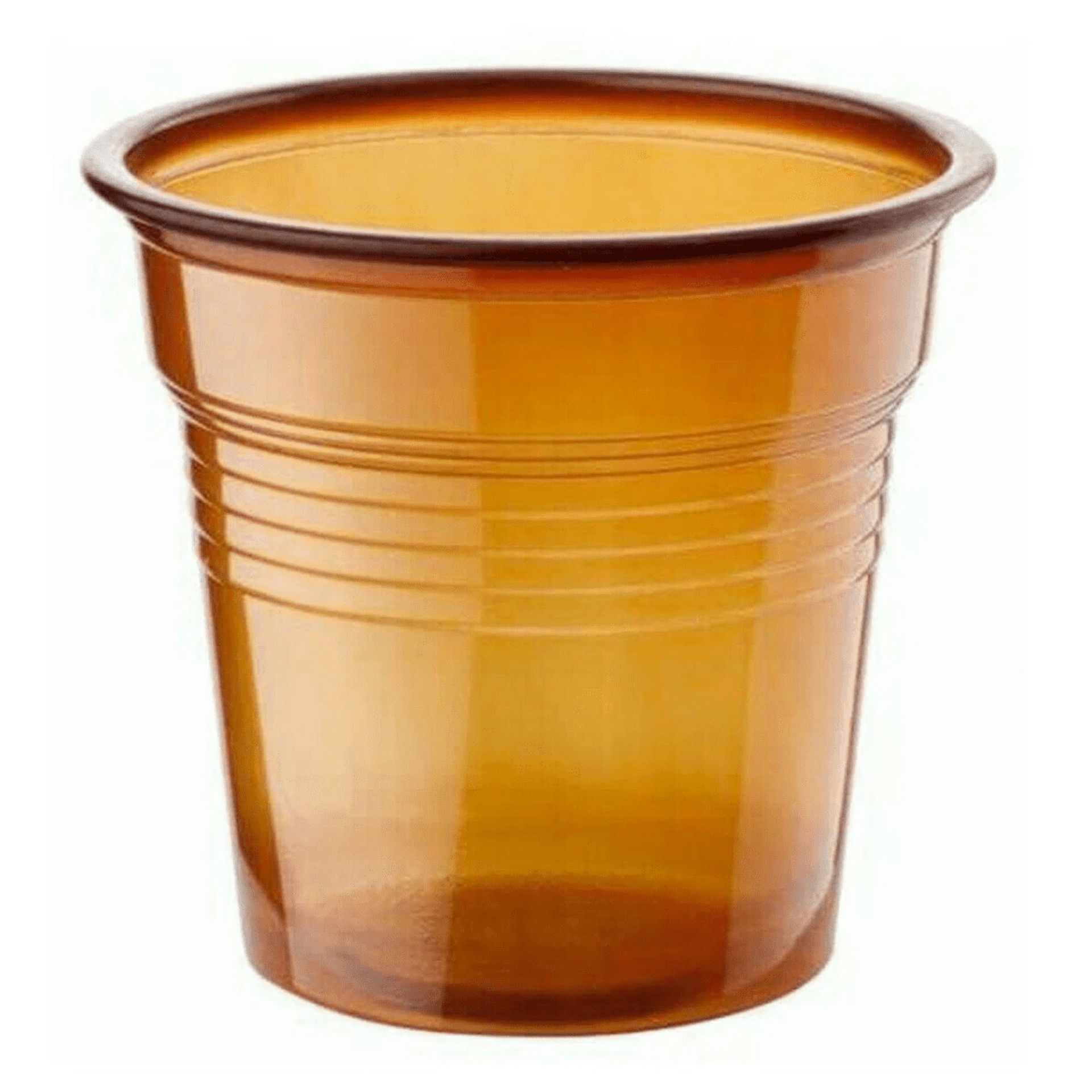 BICCH 80ML DM 50PZ MARRONE TRA DPDopla