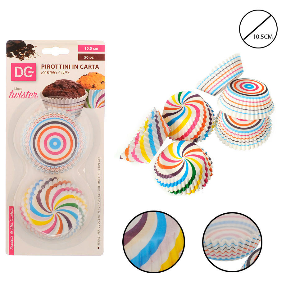 DC CASA PIROTTINI CARTA GIRANDOLA 10.5CM 50PZDc