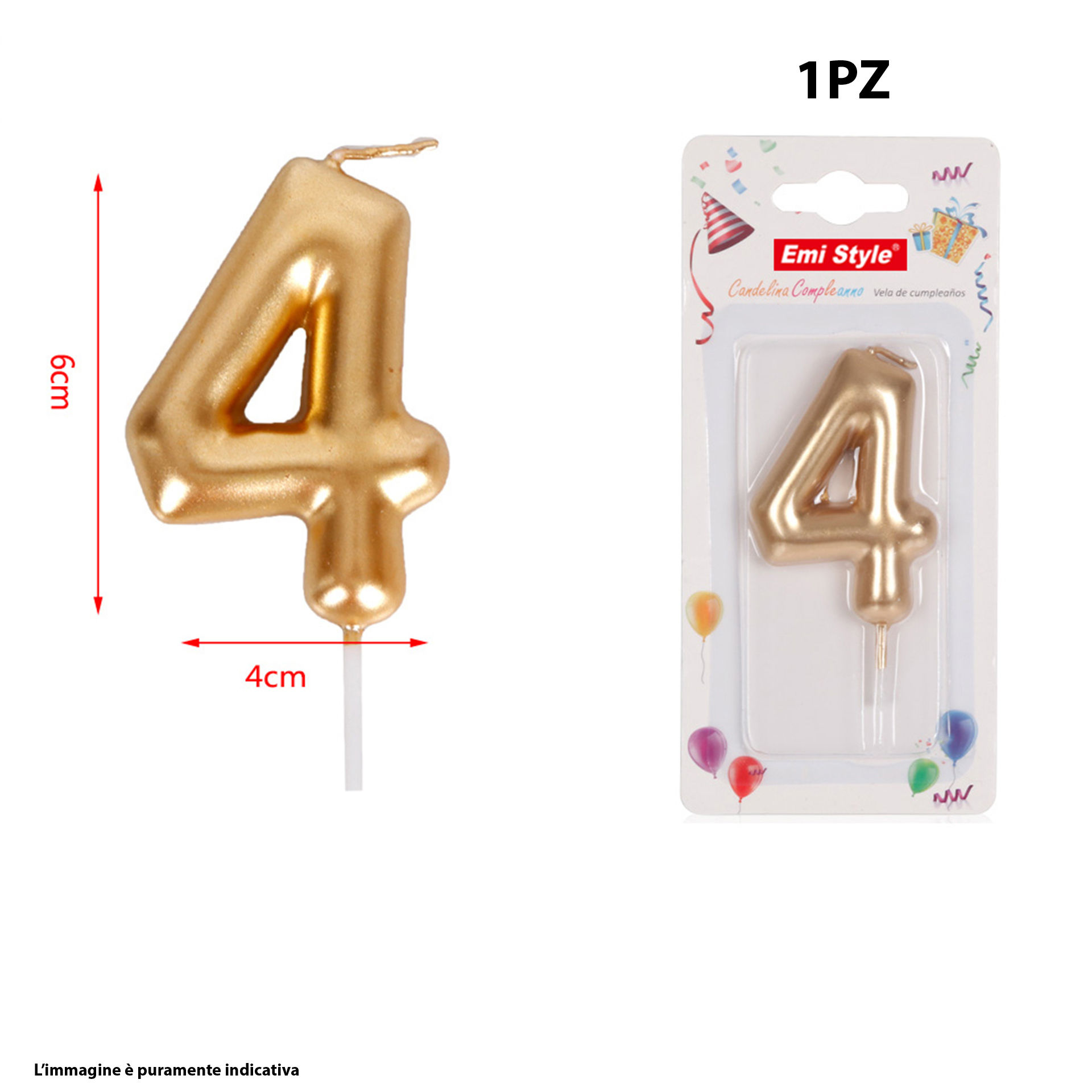 CANDELINA COMPLEANNO #4Emi Style