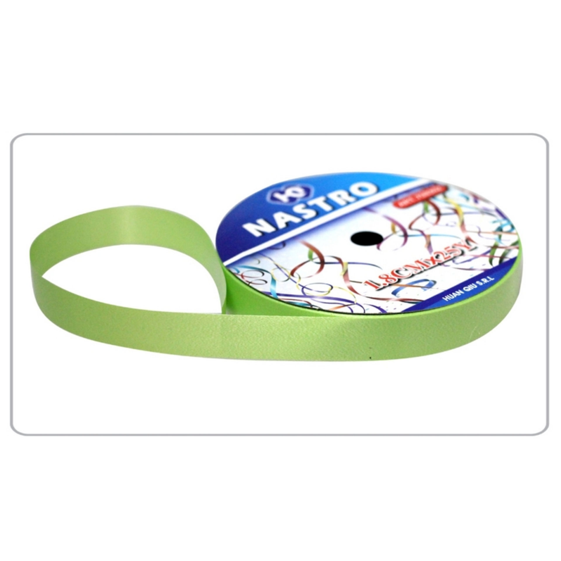 NASTRO 1.8CM*25Y VERDE MELAHQ
