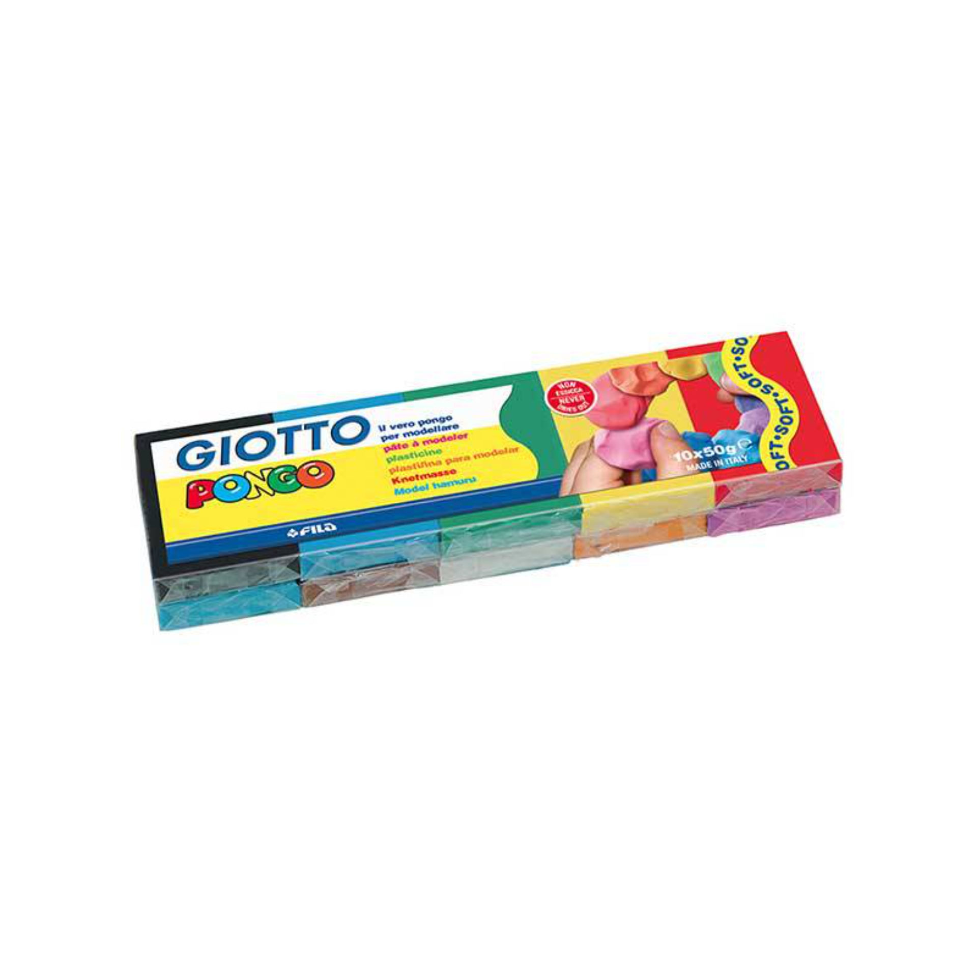 GIOTTO PONGO 500G 10X50G COLORI ASS.Giotto