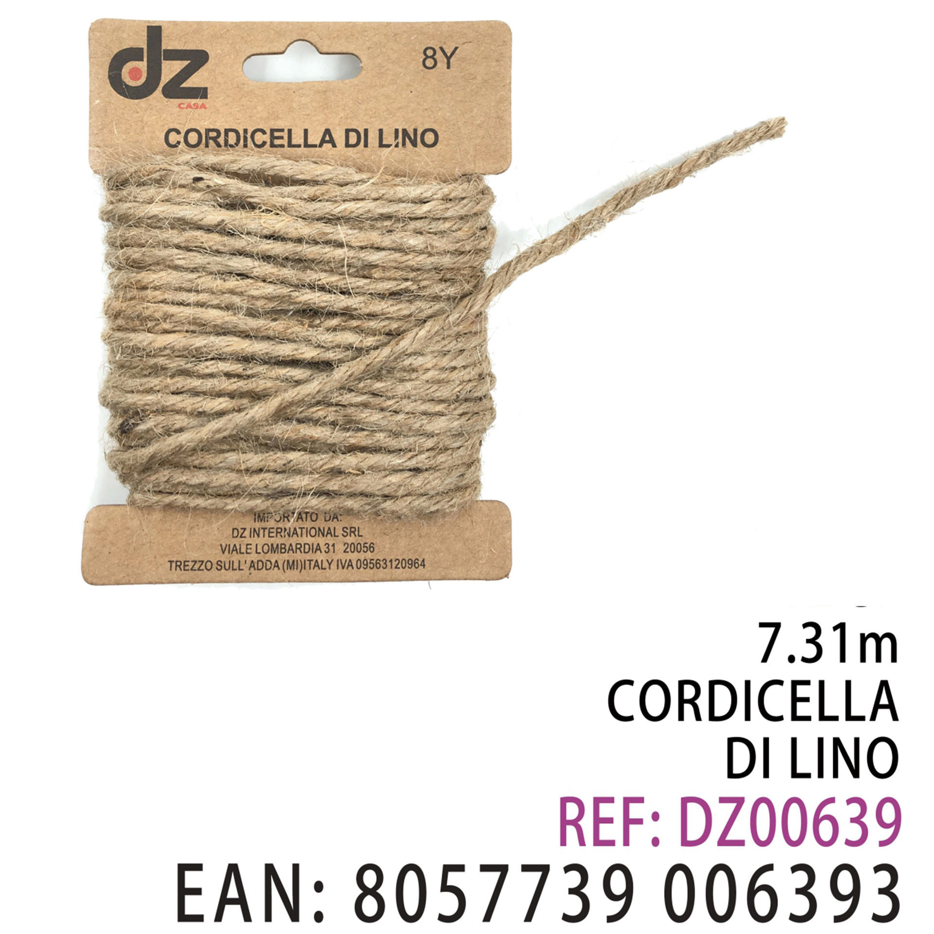 CORDICELLA DI LINO 7.31MDz