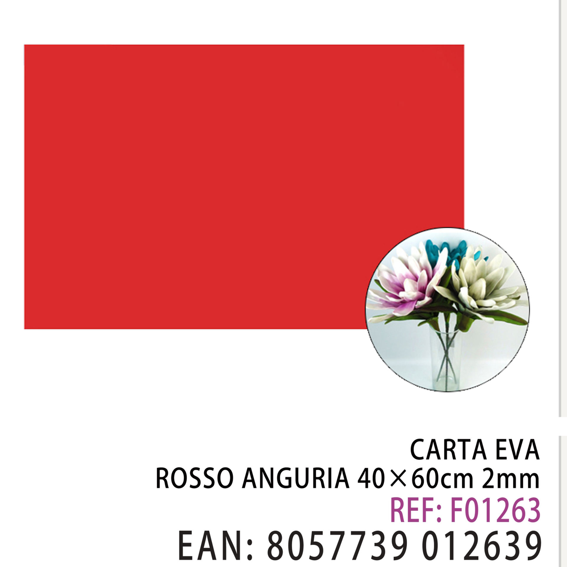 EVA ROSSO ANGURIA 40*60CM*2MMDz