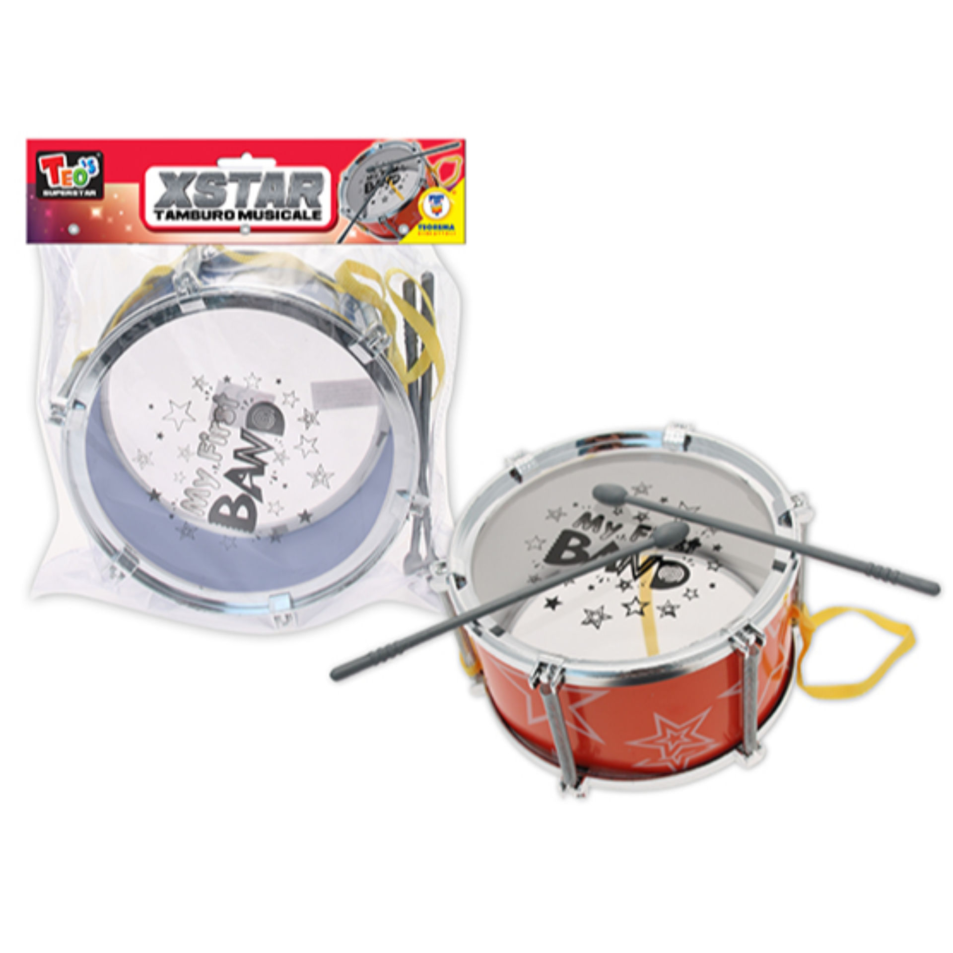 TEO S - TAMBURO MUSICALE 2 MDL DIAM 20 CMTeorema