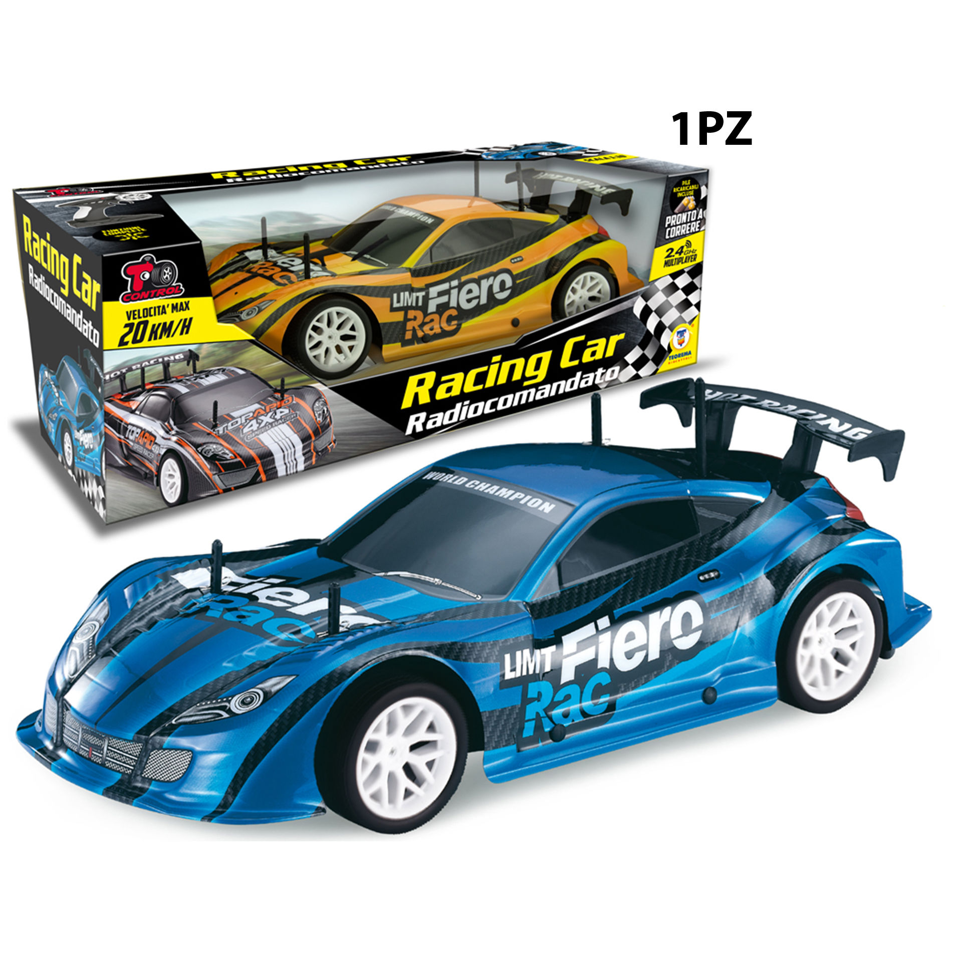 T CONTROL - RADIOC. RACING CAR 2.4GHZ SCALA 1:10Teorema