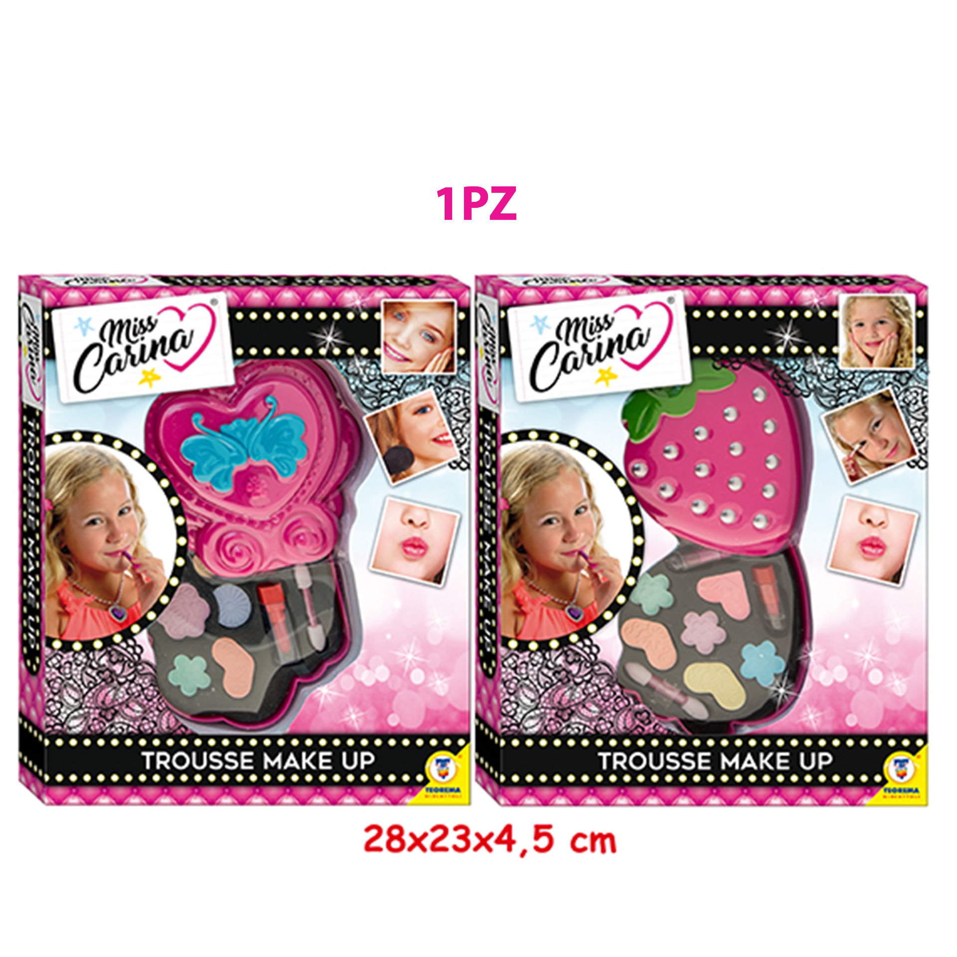 MISS CARINA - TRUCCHI BIMBA COFANETTO CUORE ETeorema