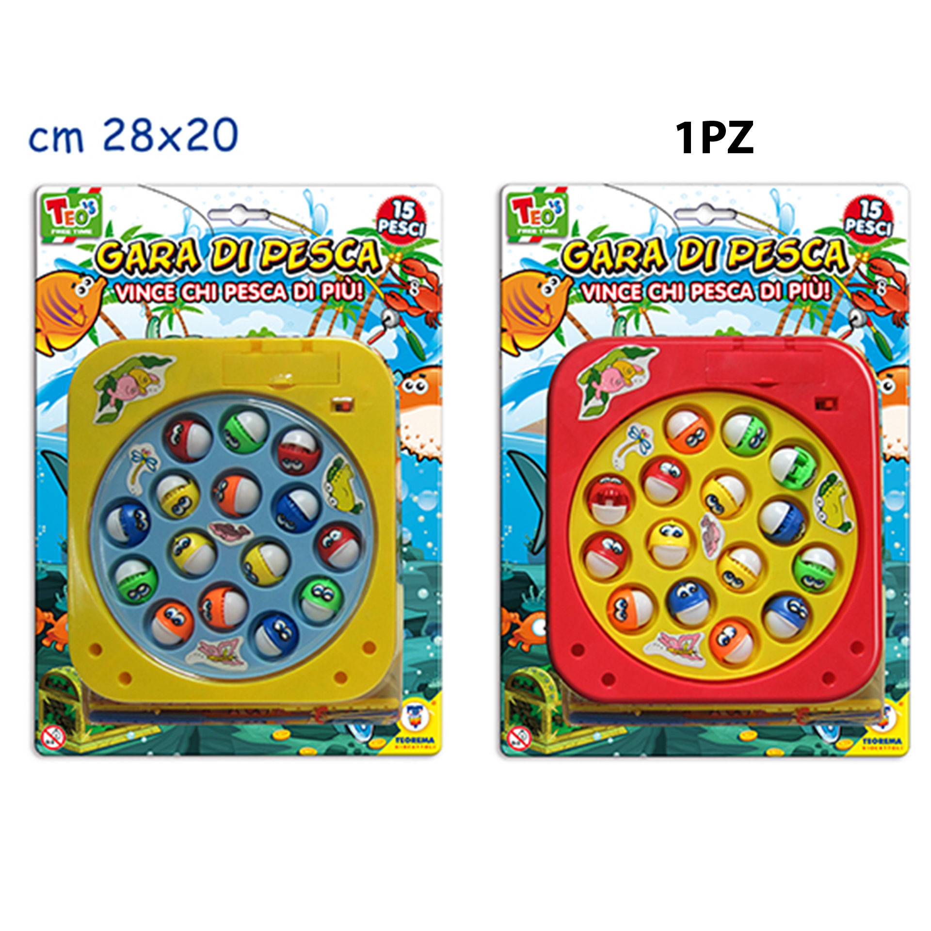 TEO S - GARA DI PESCA 15 PESCI  A BATTERIATeorema