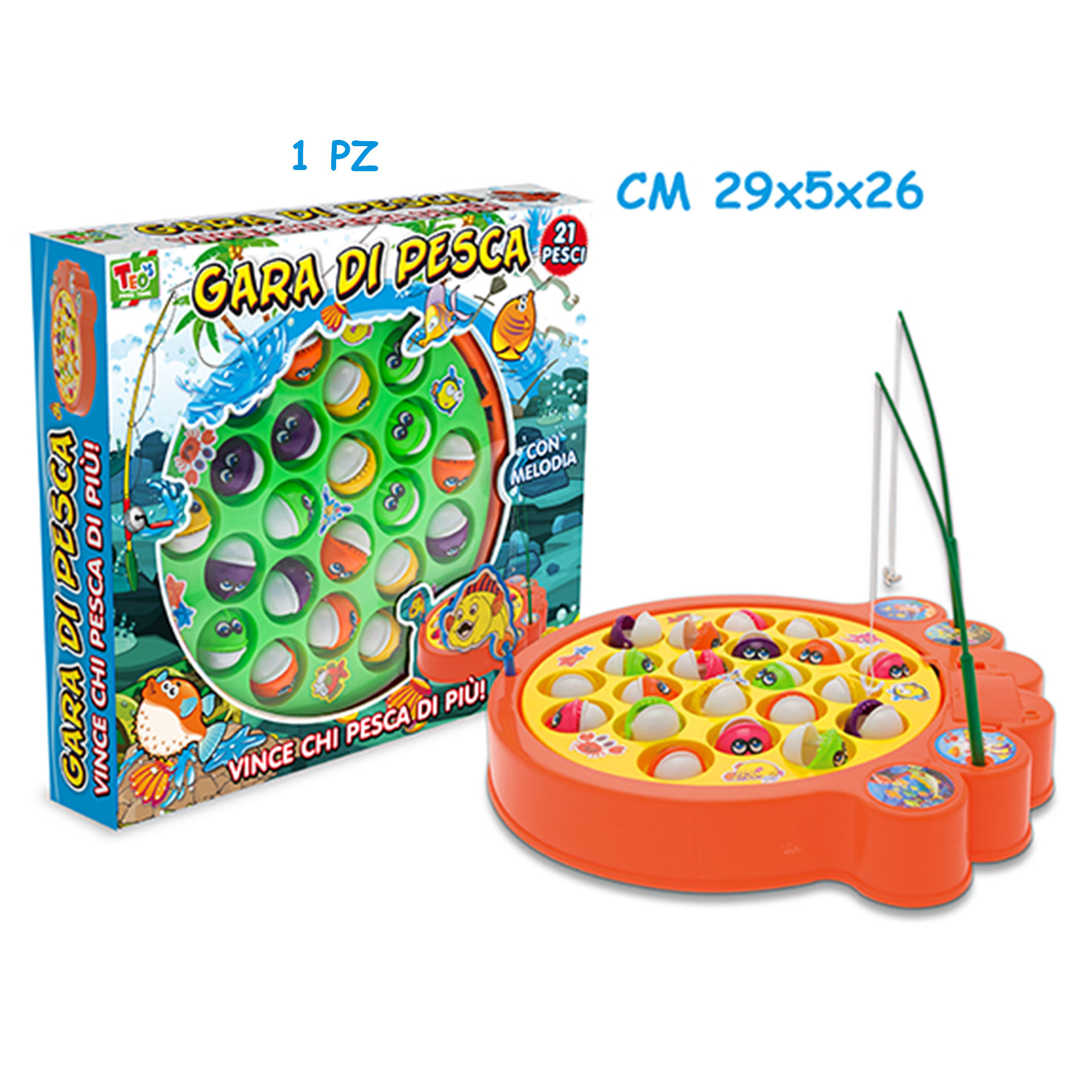 TEO S - GARA DI PESCA 21 PESCI A BATTERIATeorema