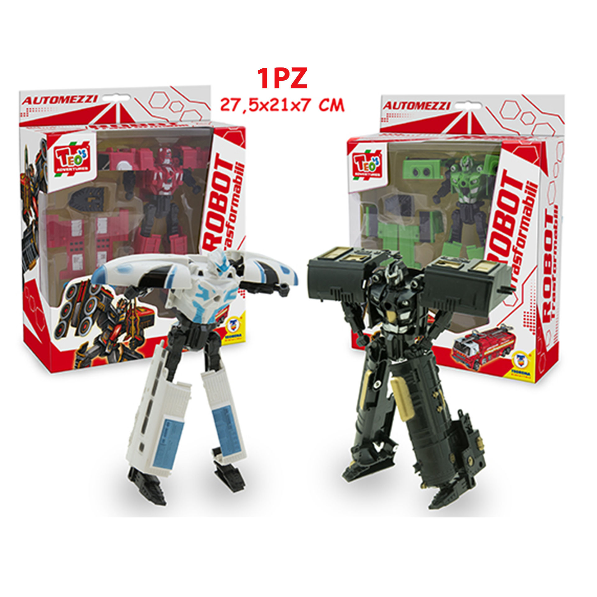 TEO S - ROBOT TRASFORMABILI 4 MDL ASSTeorema