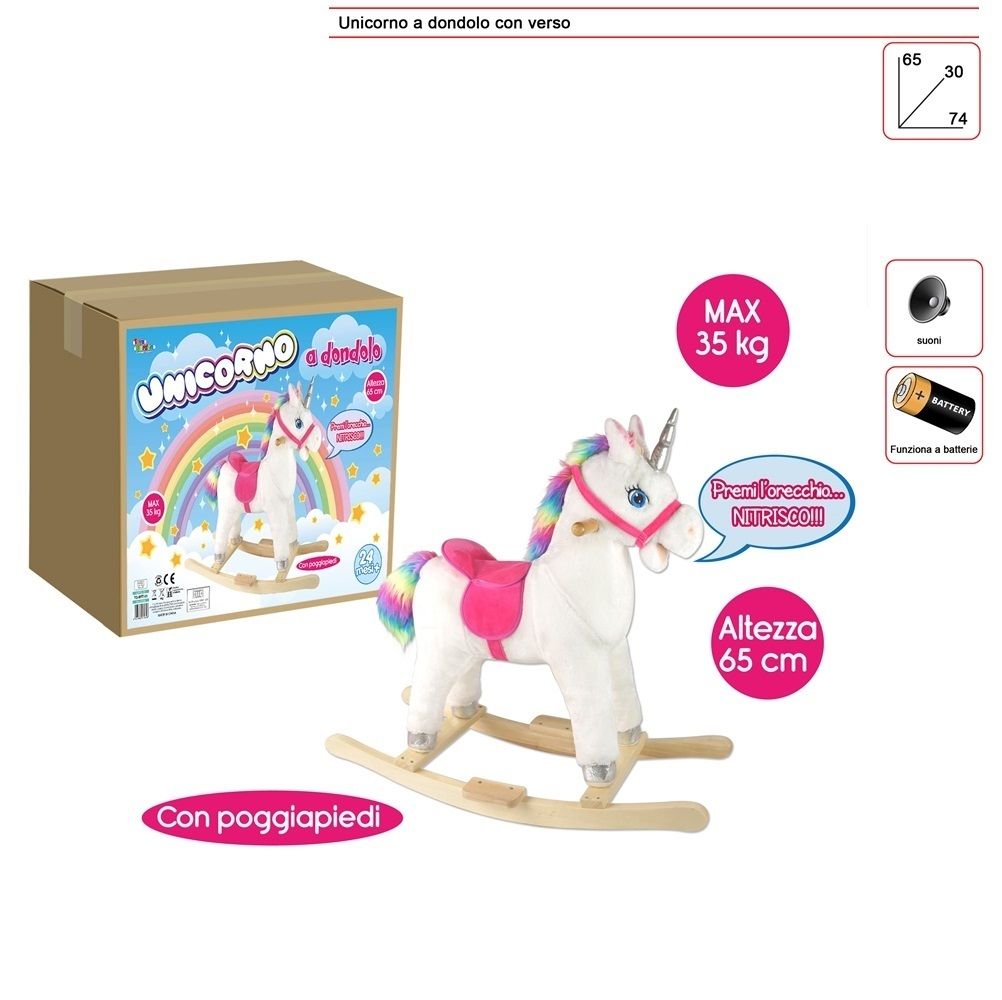 UNICORNO A DONDOLOToys Garden