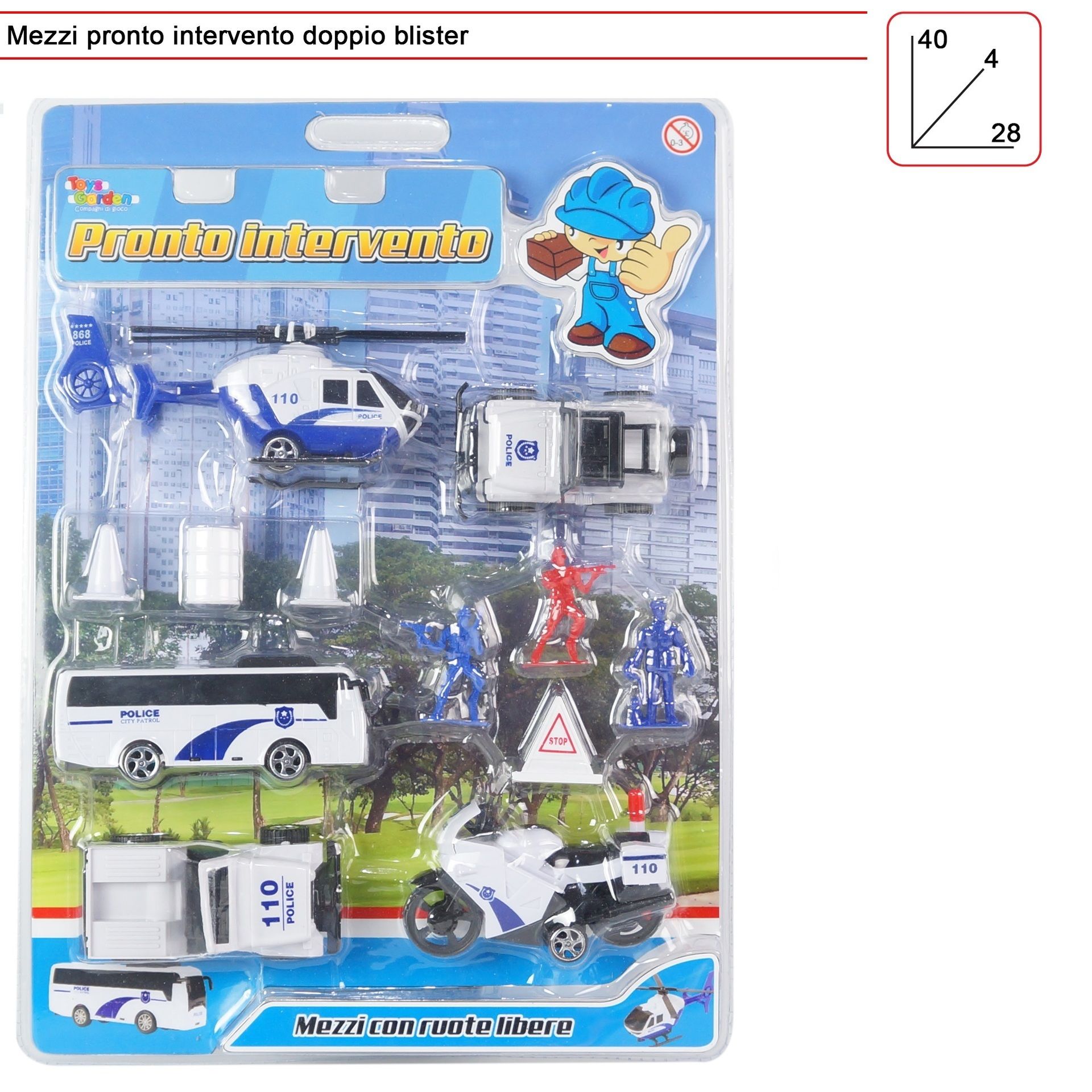 SET PRONTO INTERVENTOToys Garden