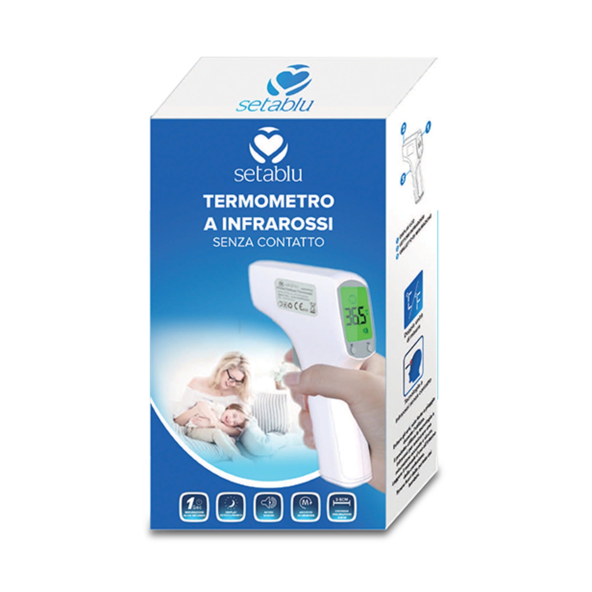 TERMOMETRO AD INFRAROSSISetablu
