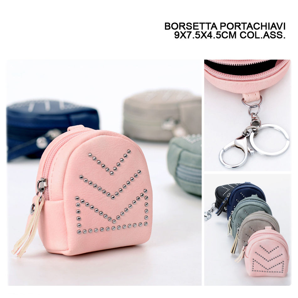 BORSETTA PORTACHIAVI  9X7.5X4.5CM ASS.Melissa