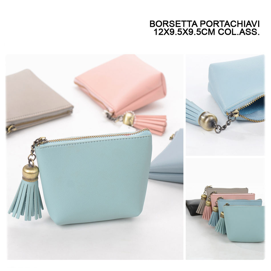 BORSETTA PORTACHIAVI 12X9.5X9.5CM ASS.Melissa