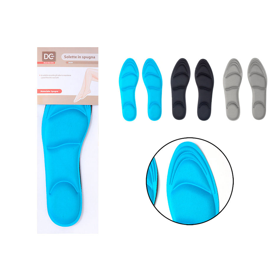 DC CASA SOLETTE SPUGNA NR 36-40 26CM ASS.Dc