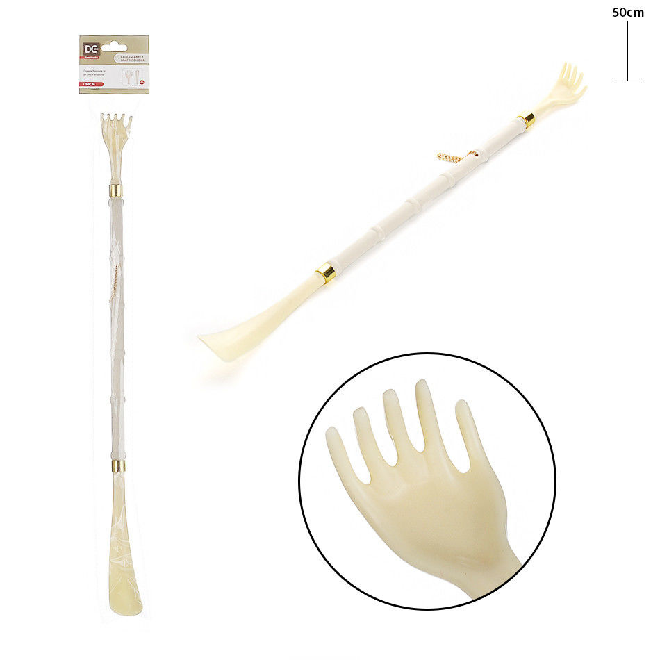 DC CASA CALZASCARPE PLASTICA 50CM BIANCODc