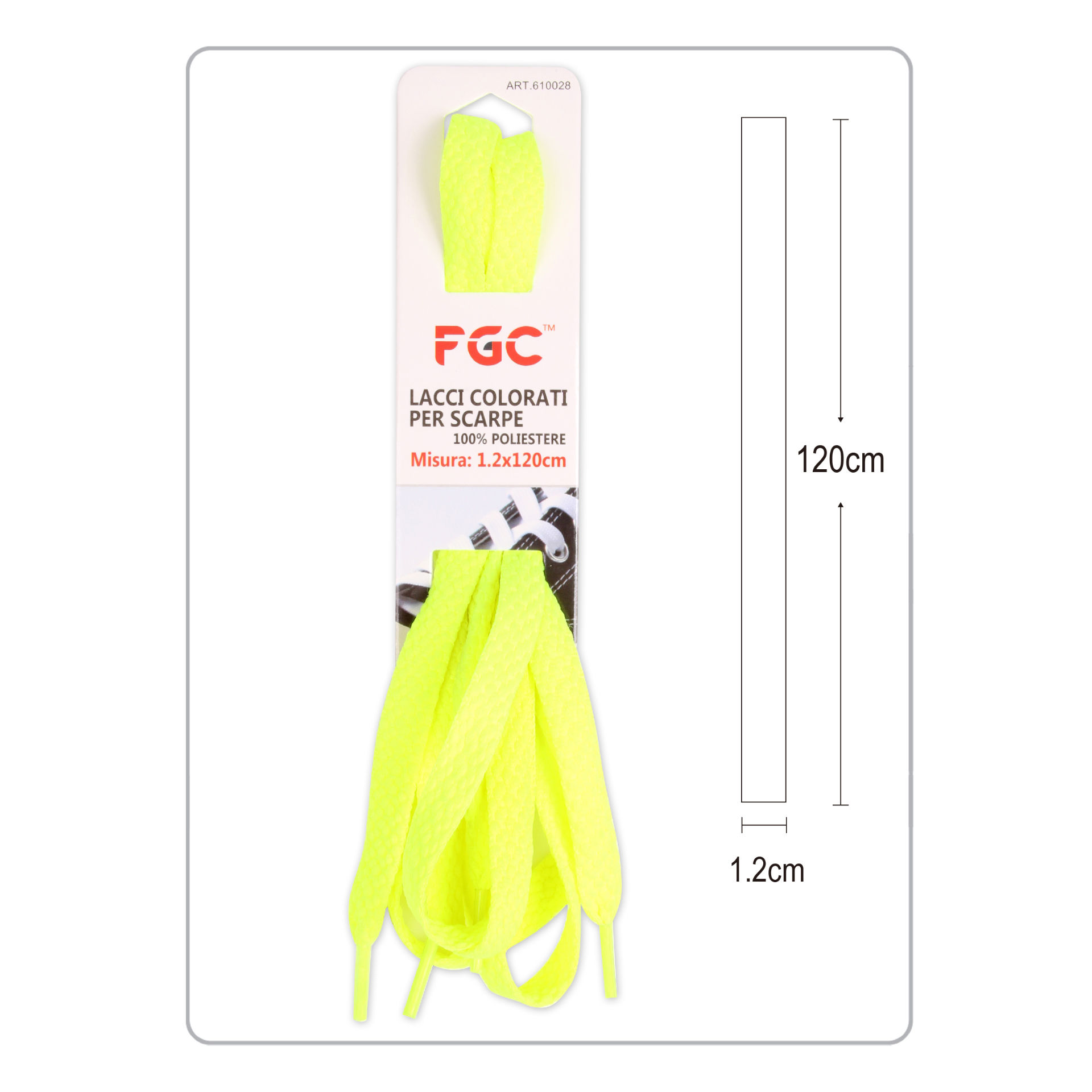 LACCI CERATI 1,2CM*120CMHQ