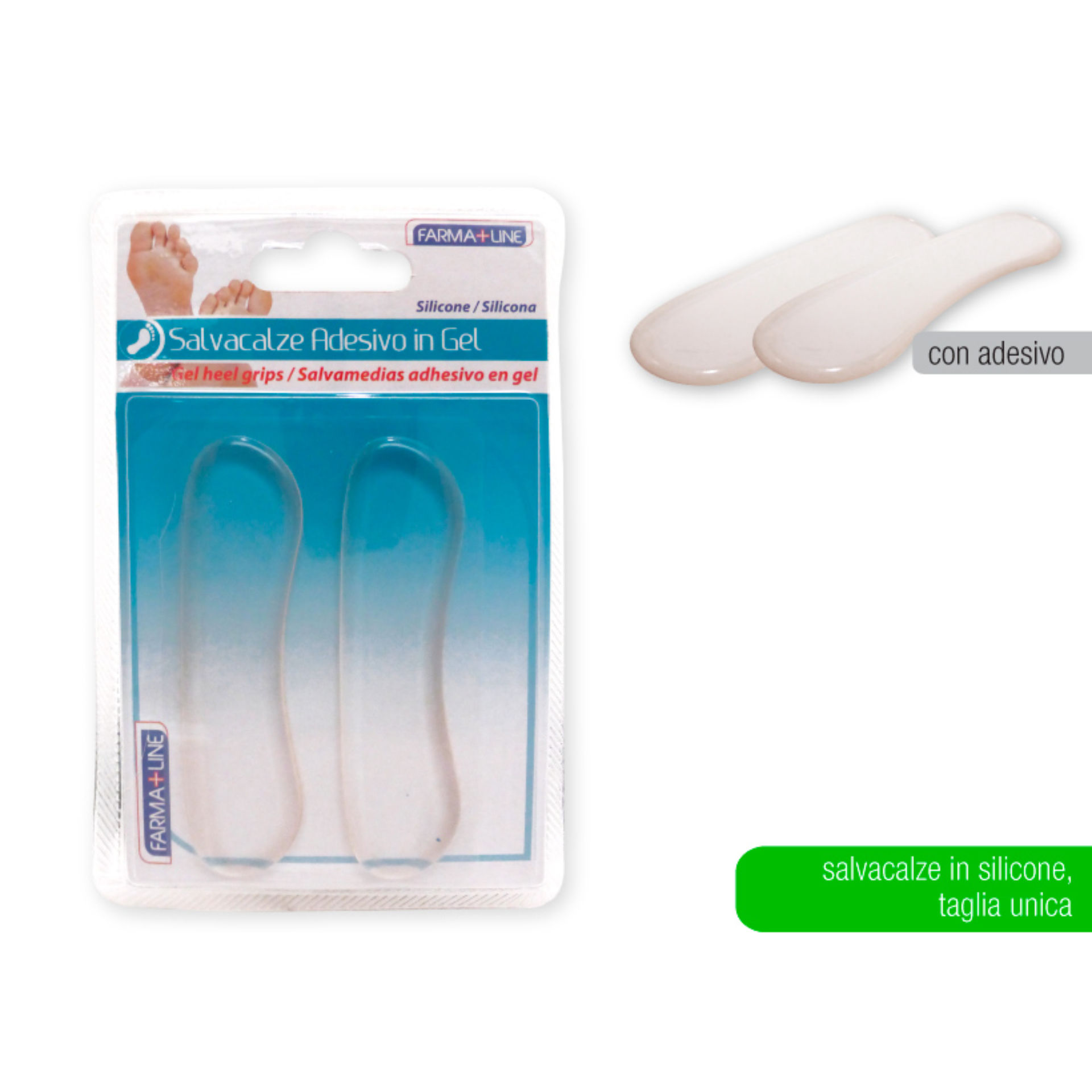 FEET SALVACALZE ADES TRASP SILIC. 10*2,8Irge