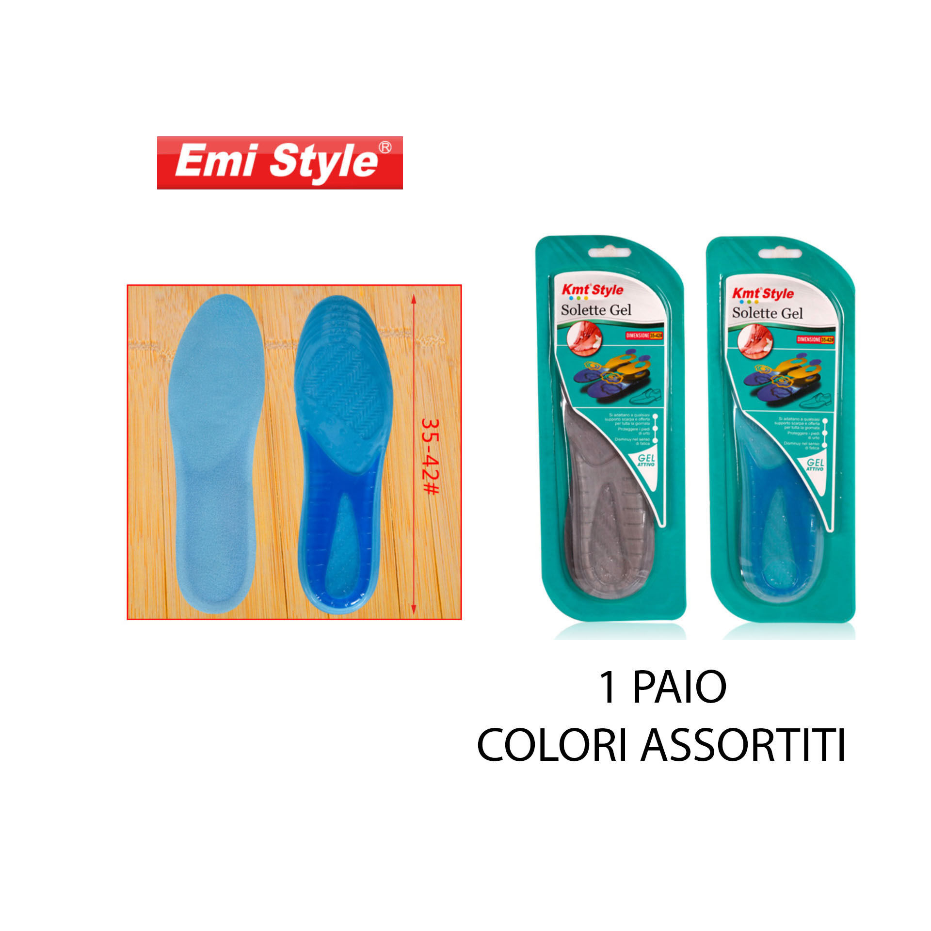 SOLETTE GEL 35-42#Emi Style