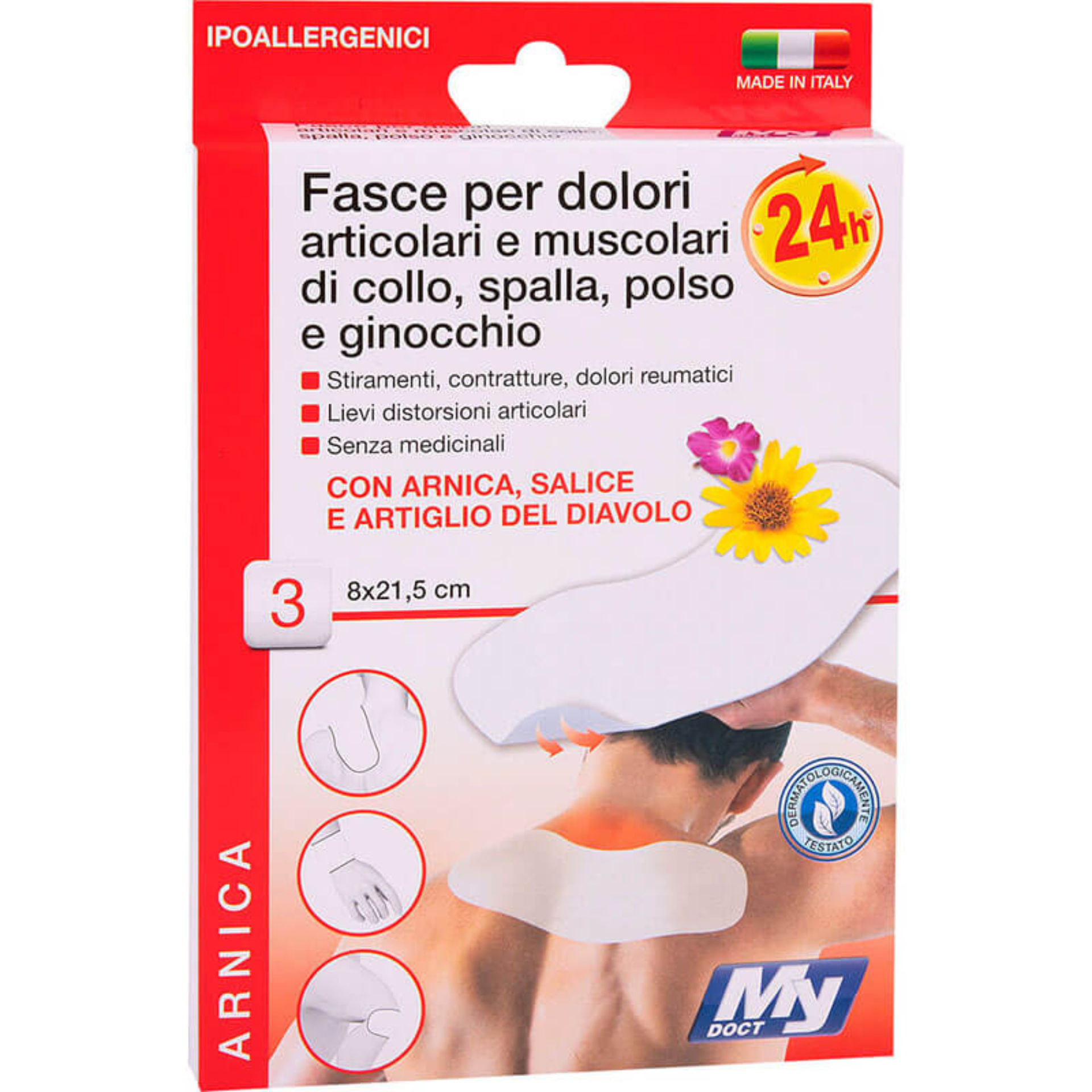 CEROTTI ARNICA/ART DEL DIAVOLO 3PZ 8X21,5CMLa Briantina