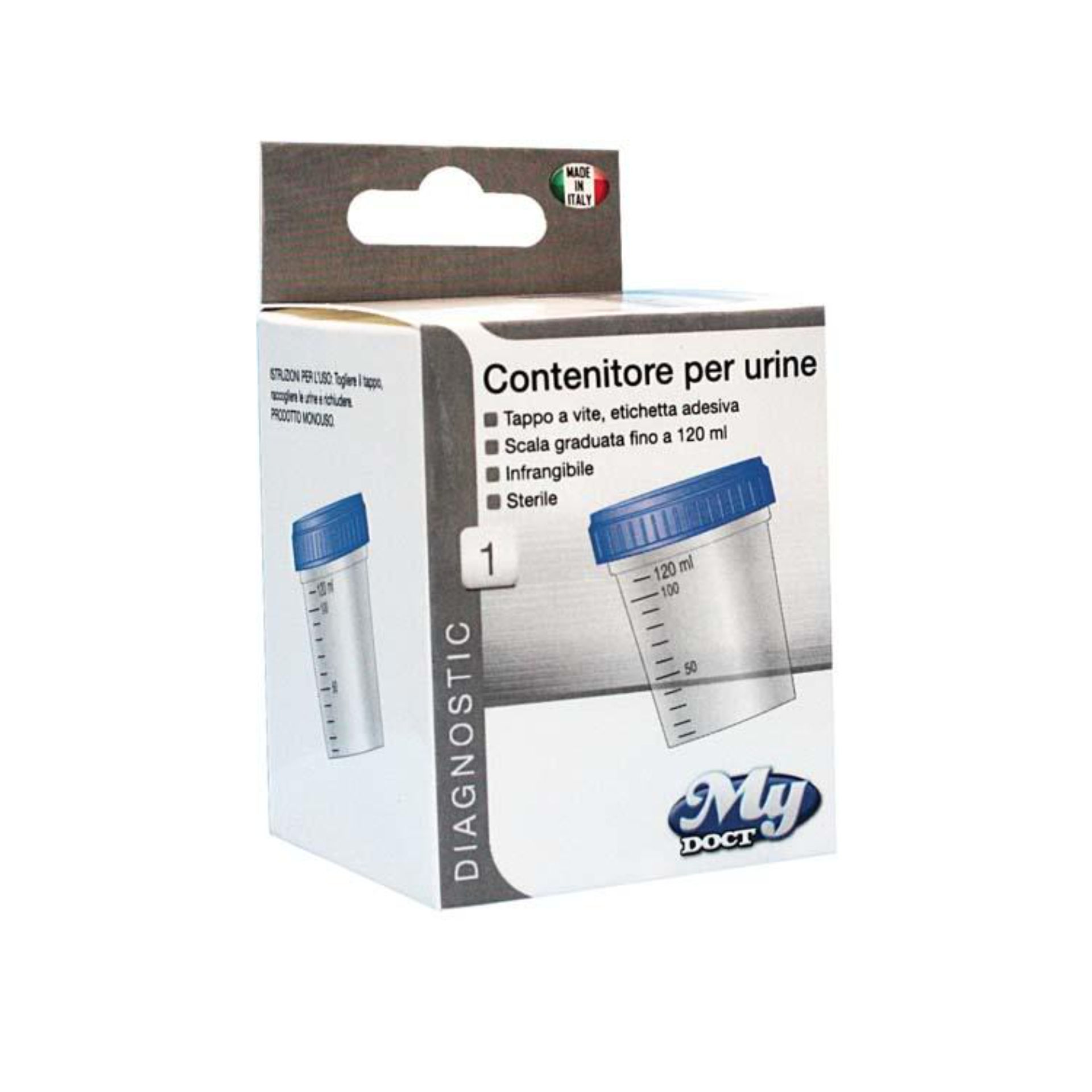 CONTENITORE STERILE PER URINEMy Doct