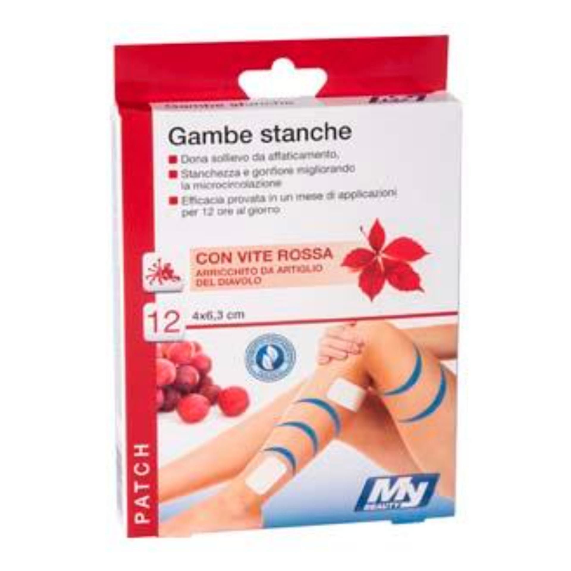 PATCH GAMBE STANCHEMy Doct