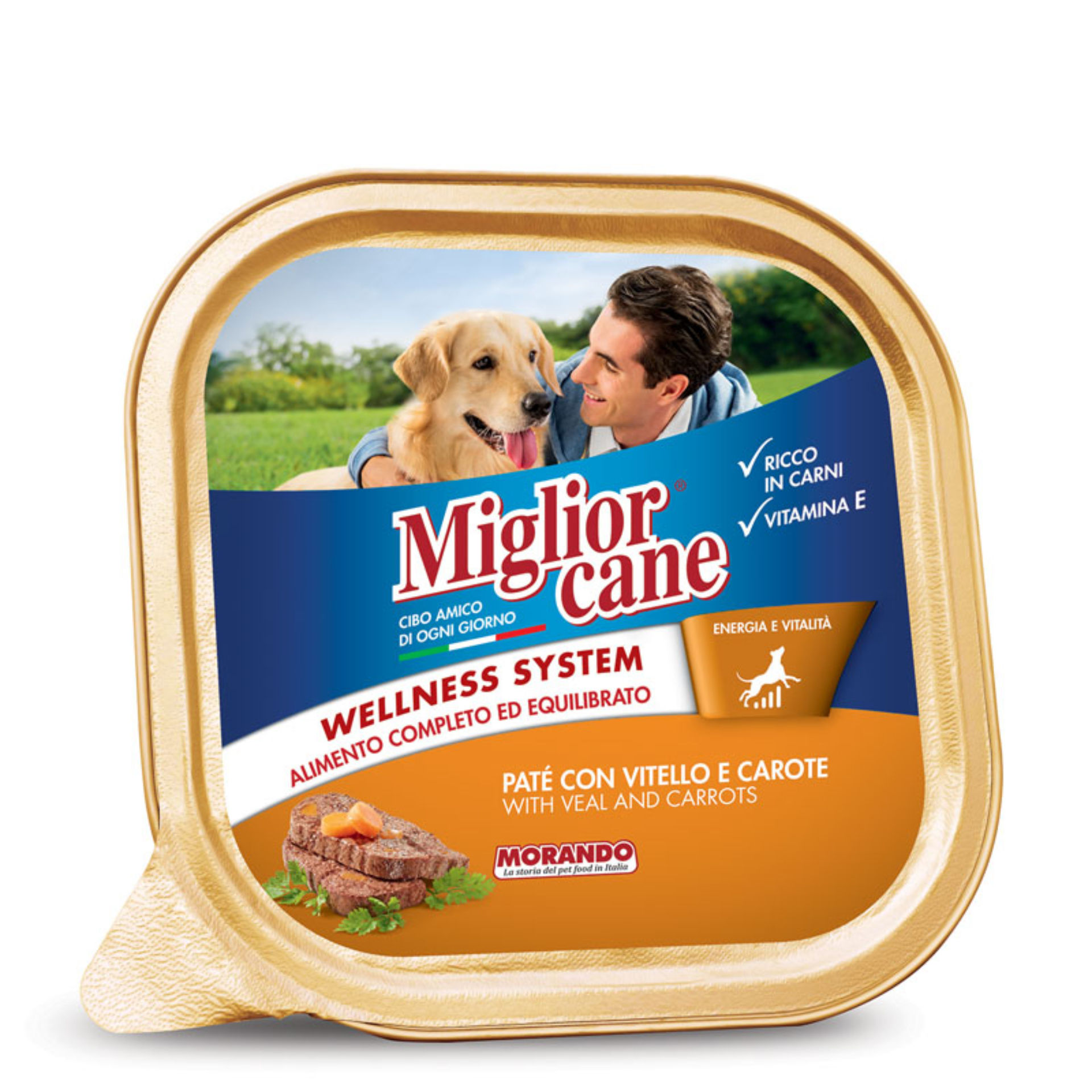 MIGLIORCANE VASC. VITELLO/CAROTE GR.300Miglior Cane